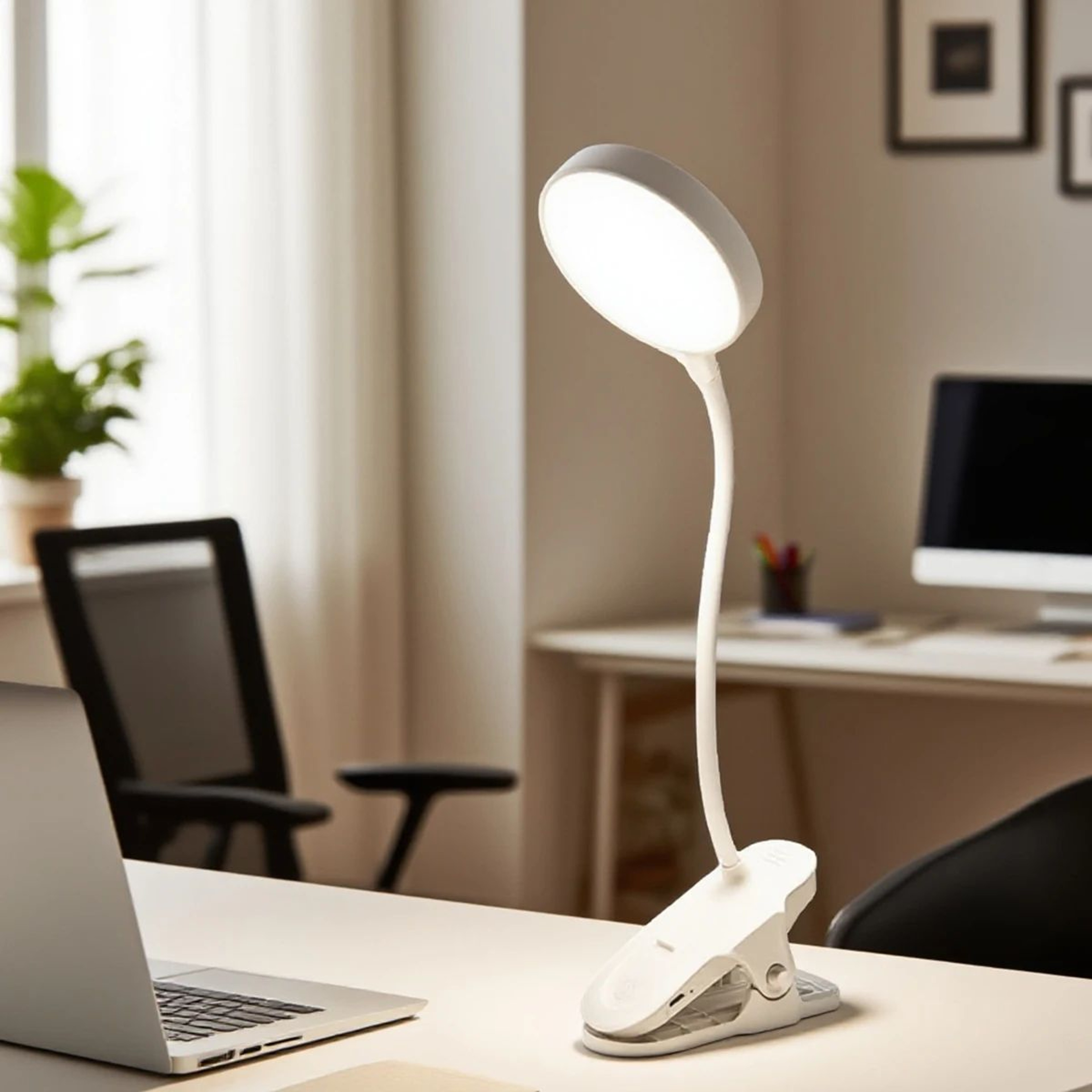 LED Desk Lamp With Clamp  Adjustable Architect Desk Lamp With 3 Lighting Modes For Home Office 5