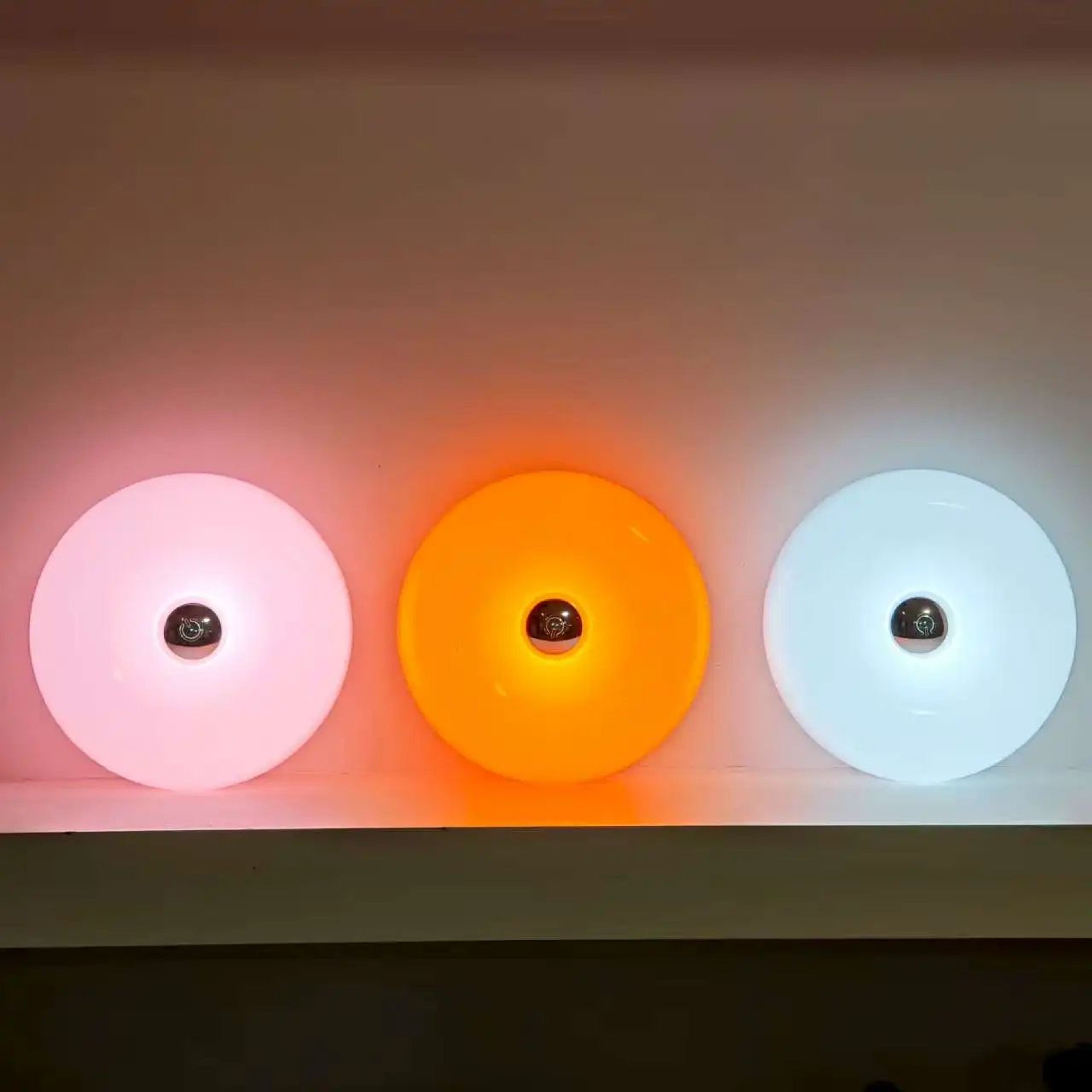 Rechargeable LED Table Lamp  Modern Wall Light  Cordless Ambient Mood Lamp With 3 Color Modes 4