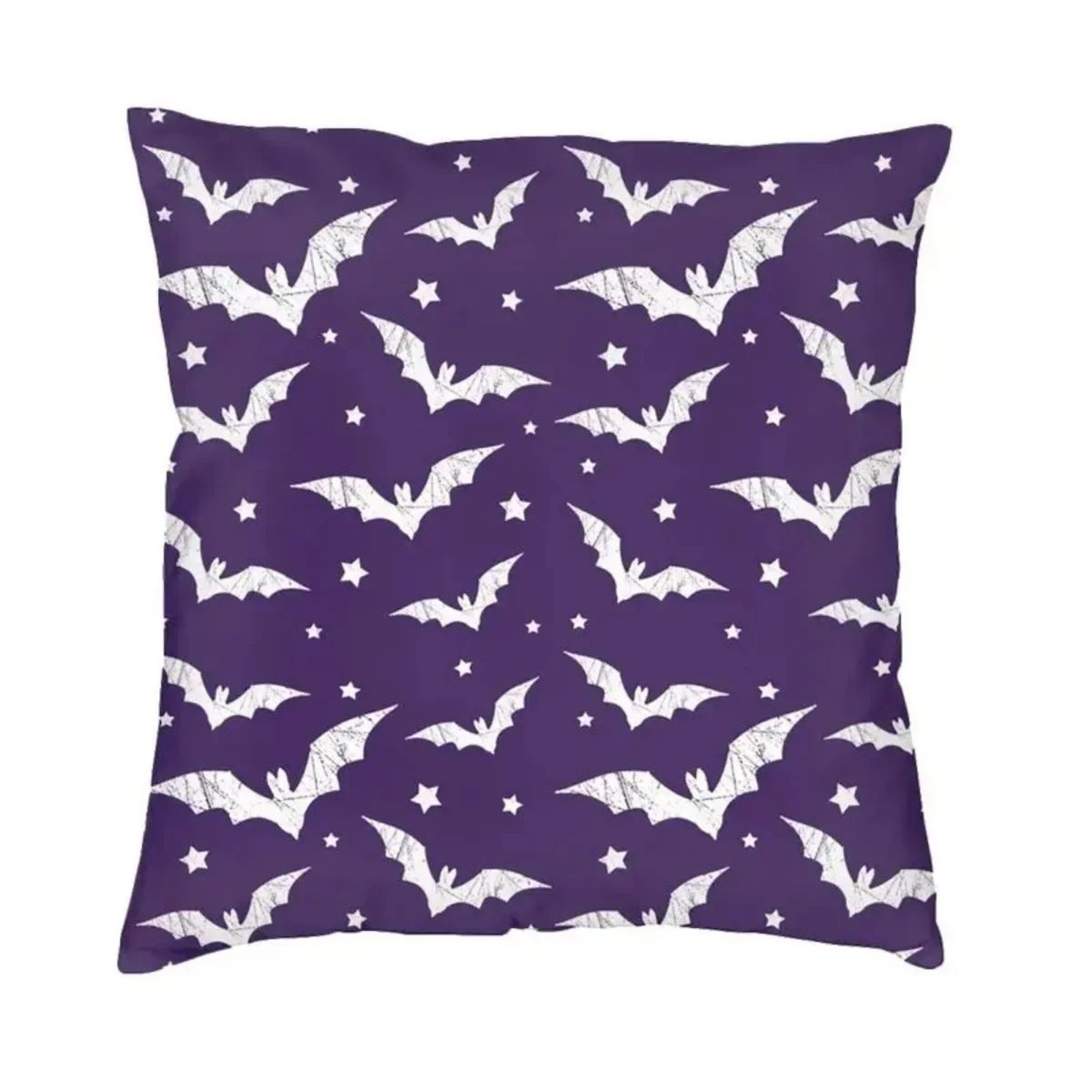 Pastel Goth Pillow Cover  Pink  Black Bat Halloween Throw Pillow Cover 45x45cm 9