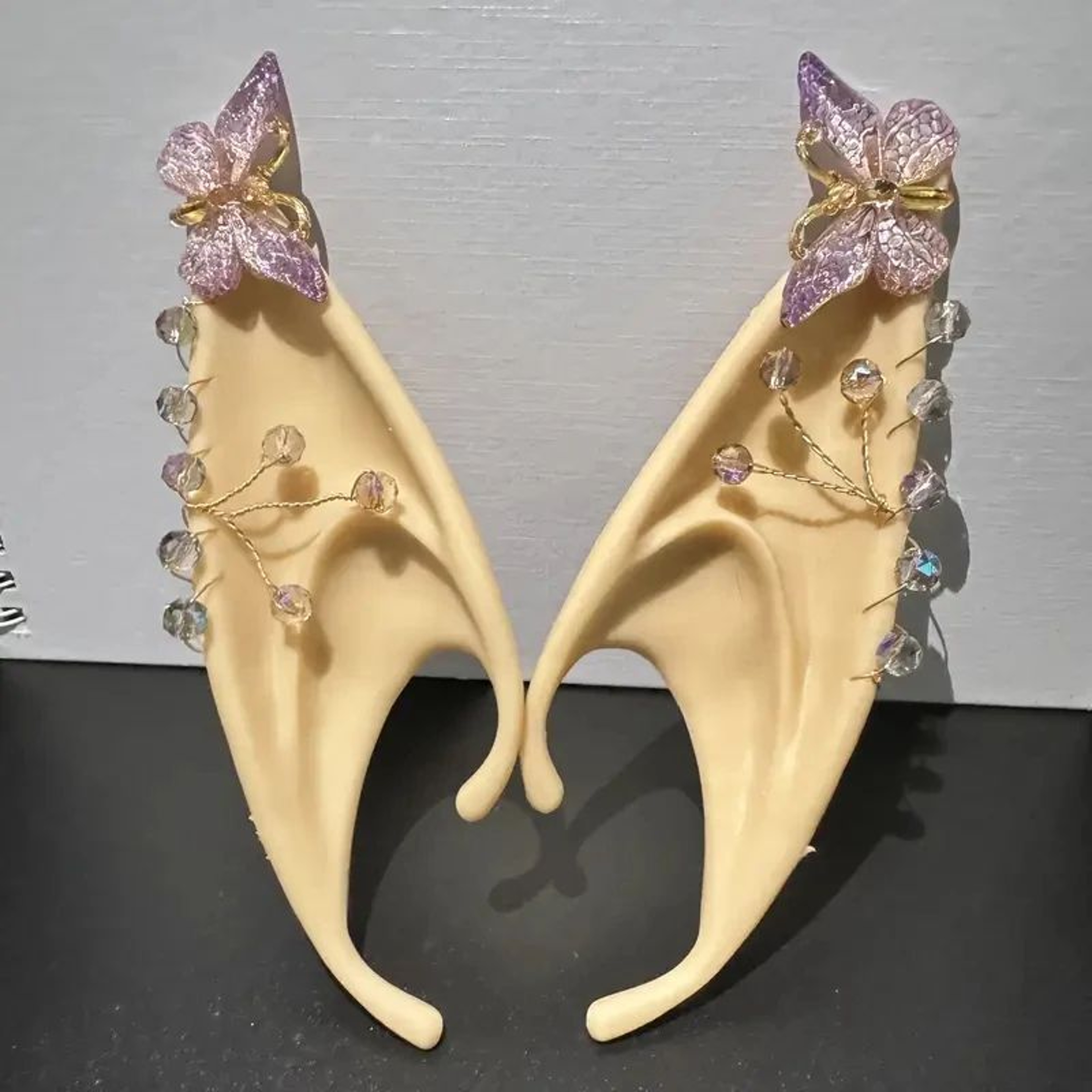 Enchanted Silicone Elf Ears  Fairy Cosplay Pointed Ears 4