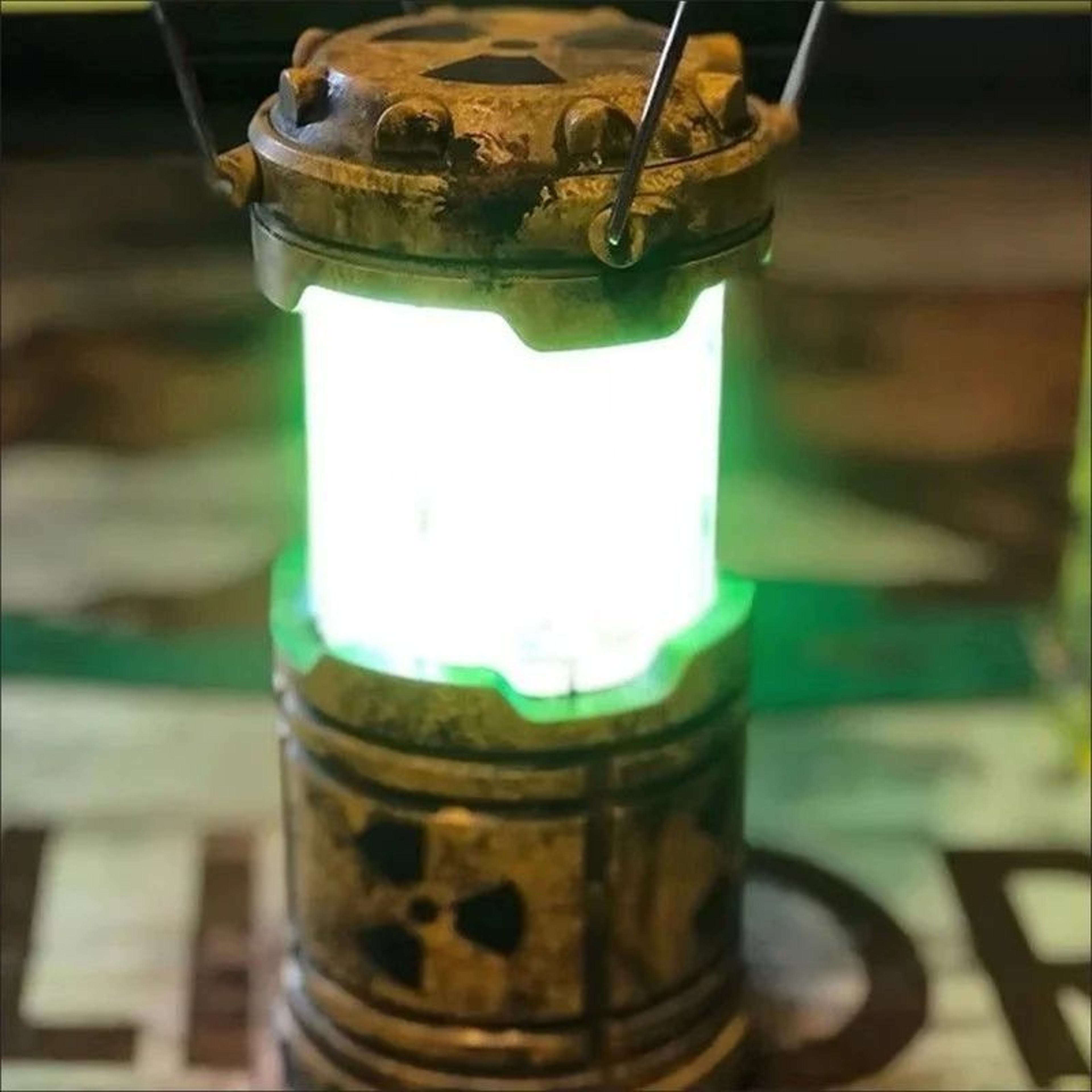 Mini Nuclear Reactor LED Lantern SciFi Camping Light 4