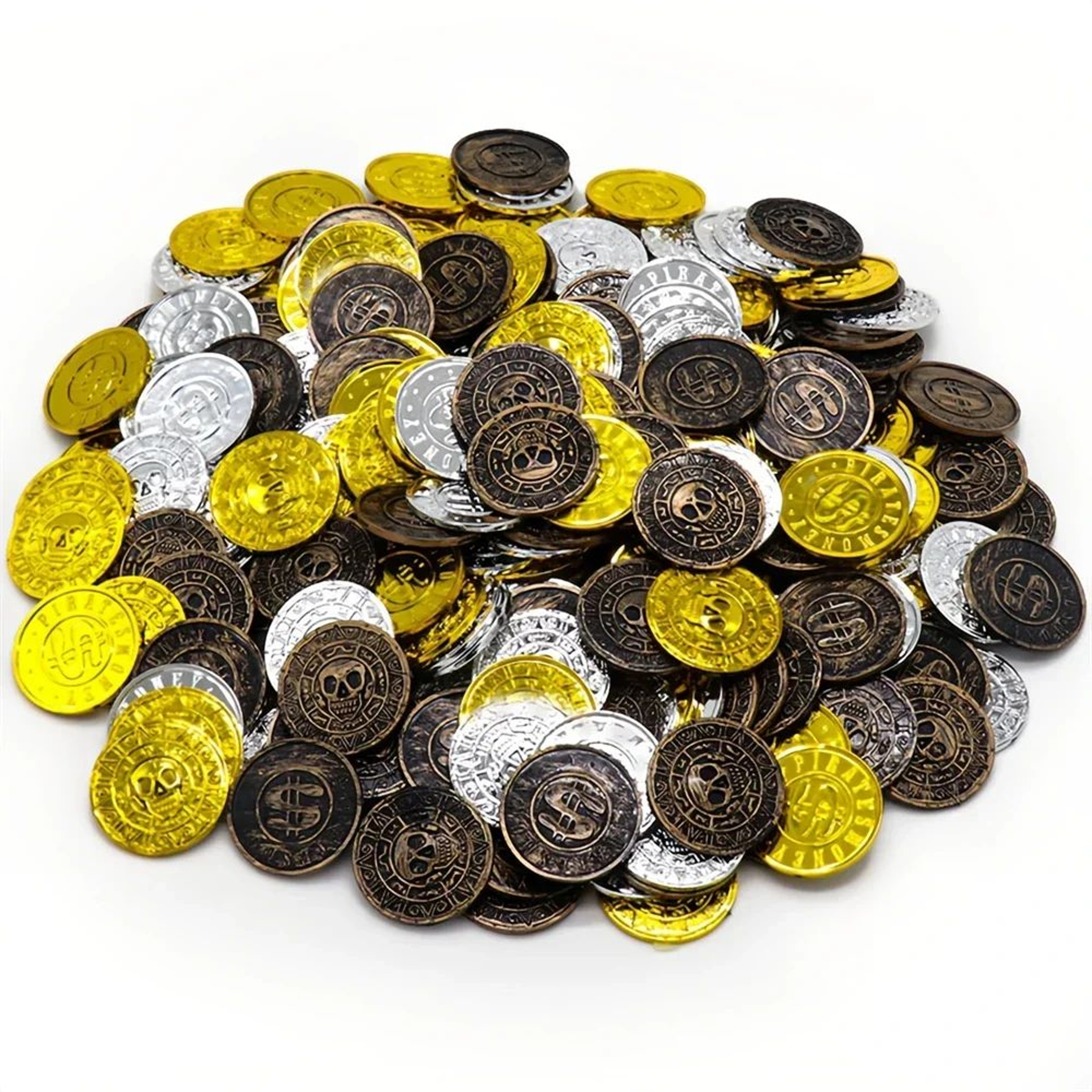 Retro Pirate Treasure Coins  Fake Gold Coins For Treasure Hunts  Party Favors 5