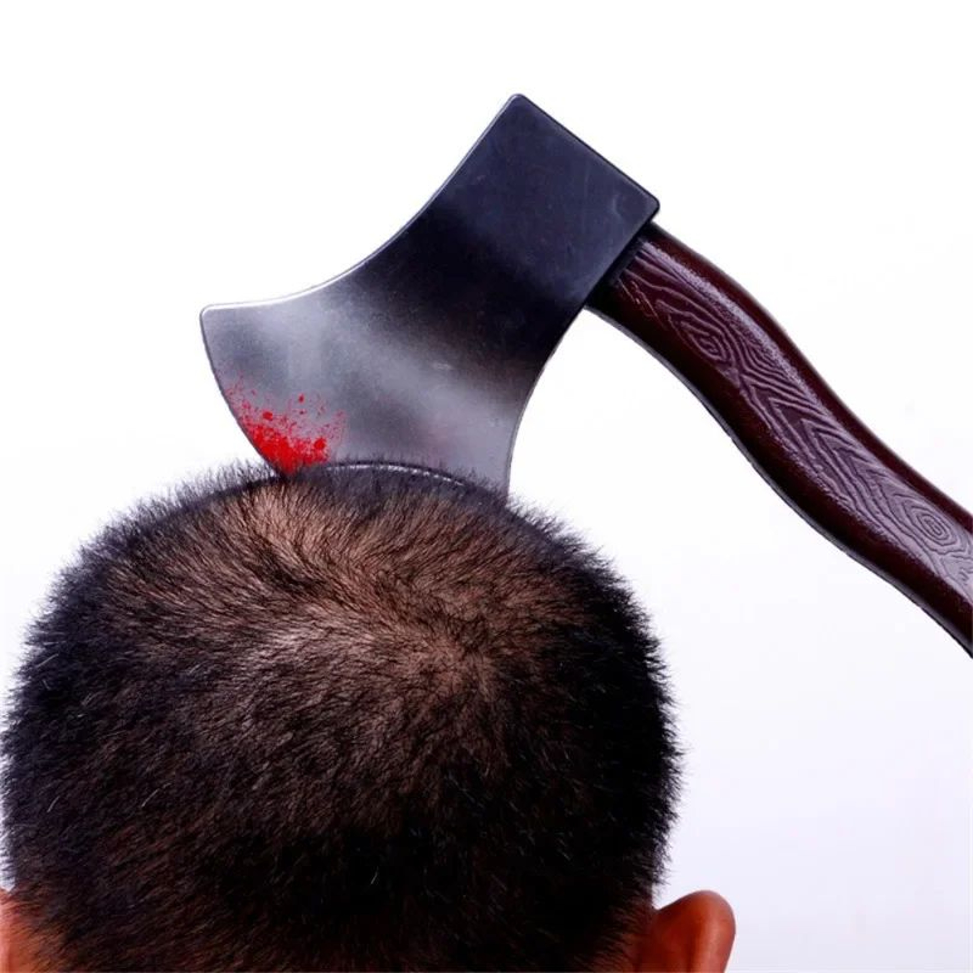 Bloody Weapon Halloween Headband  Fake Knife Axe Saw Horror Costume Prop 2