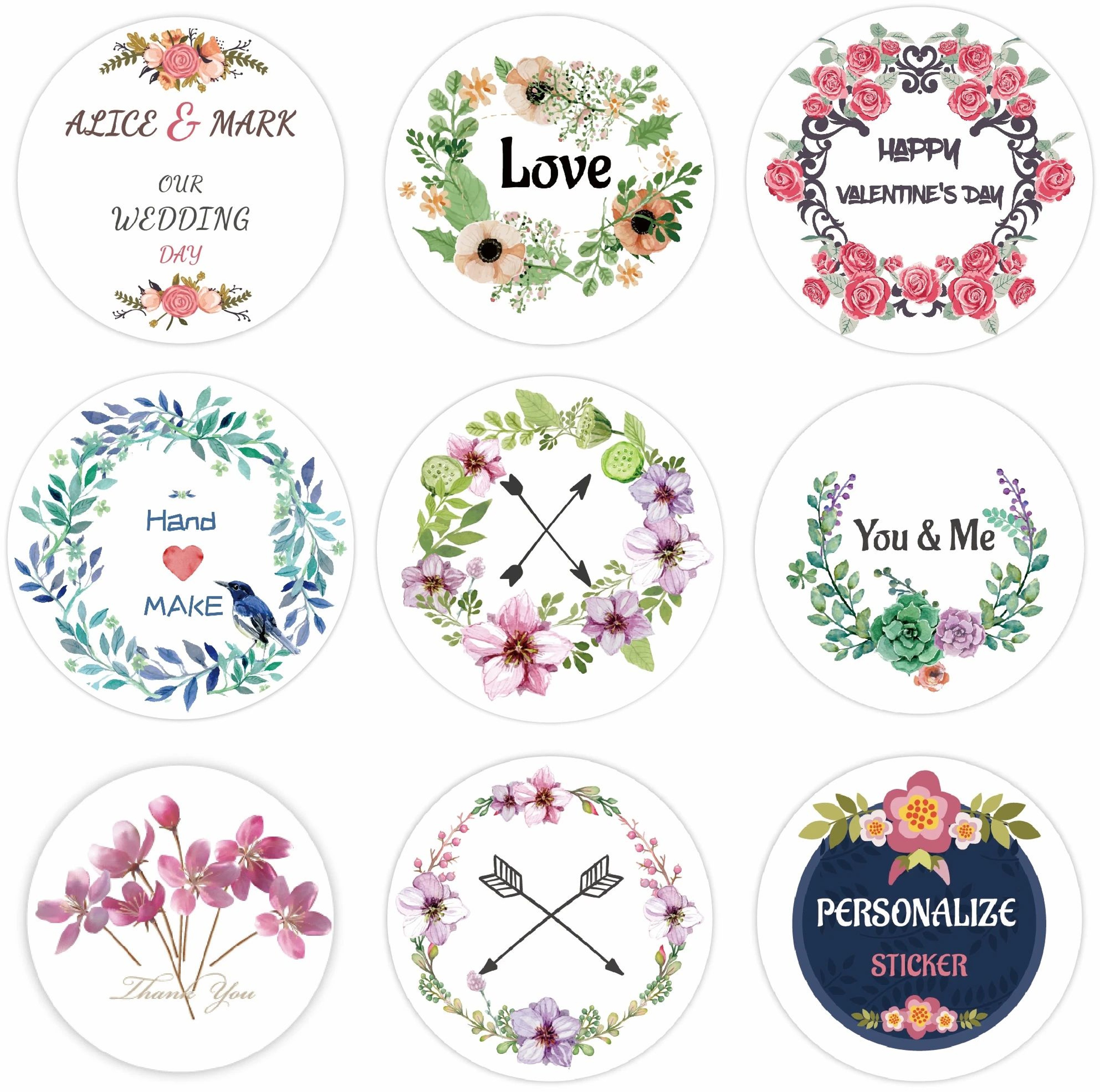 Custom Logo Stickers Personalized Thank You Labels For Packaging 3