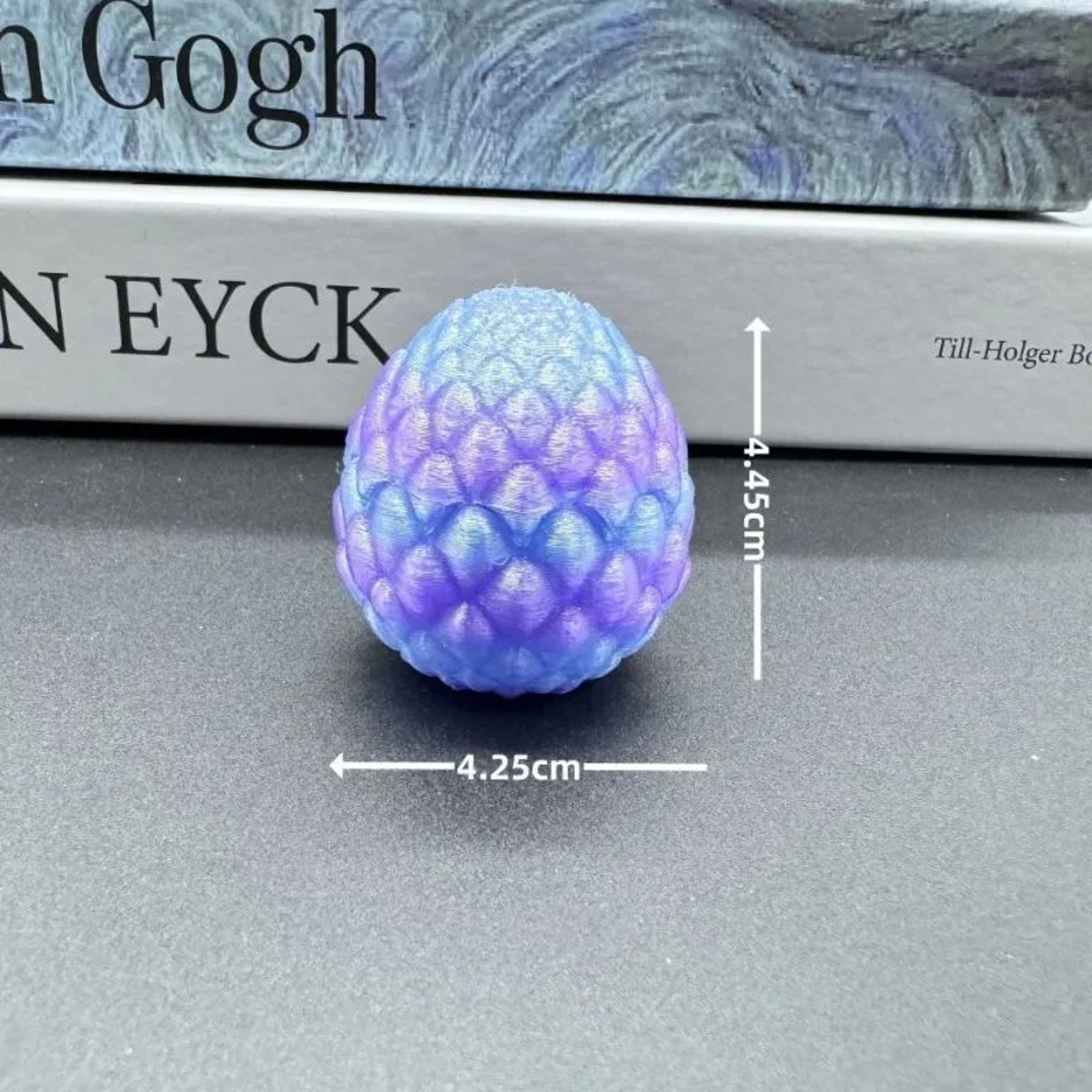 Hatching Dragon Egg 3D Printed Dragon Figurine Desk Decor 2