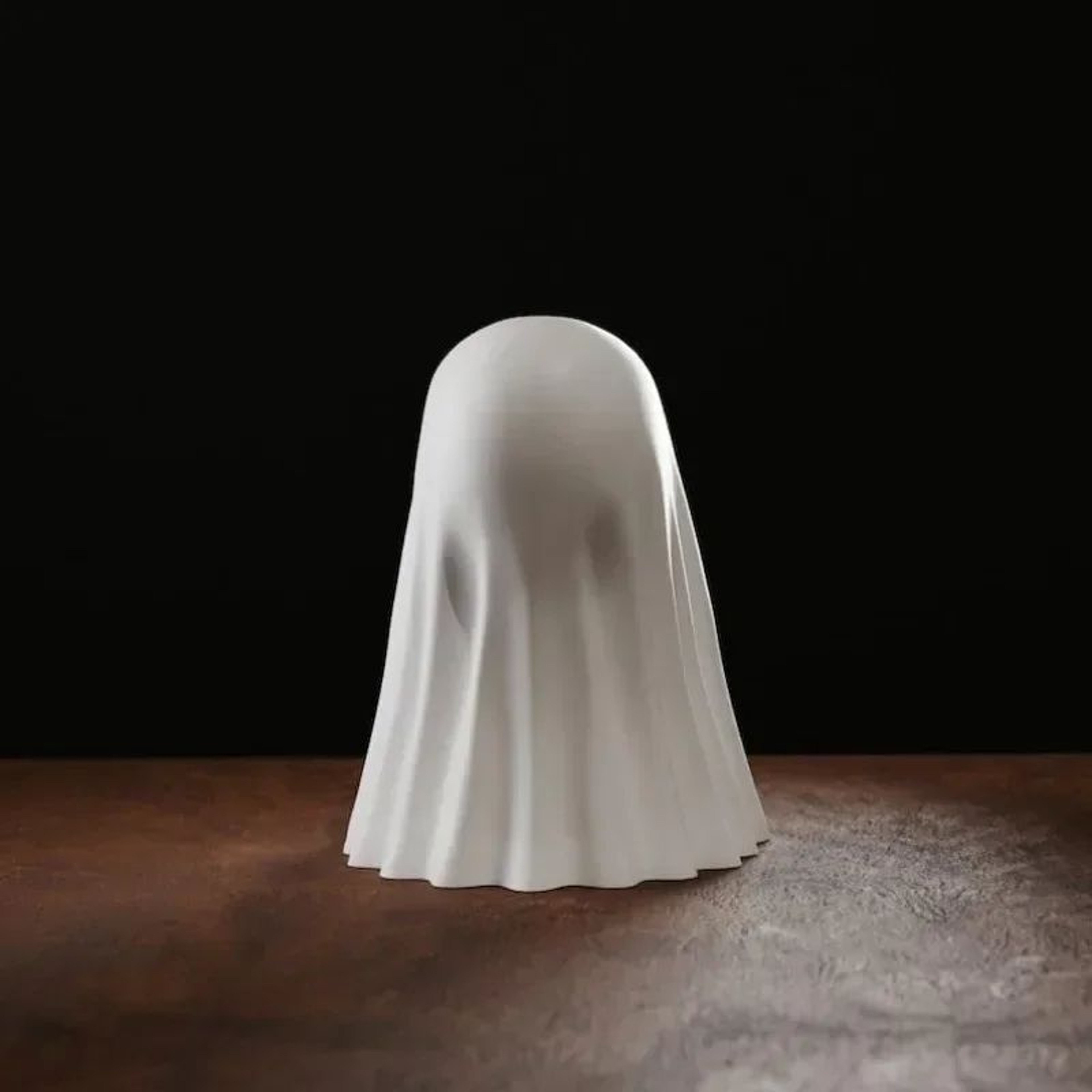 Glow In The Dark Middle Finger Ghost Figurine For Funny Halloween Decor 5