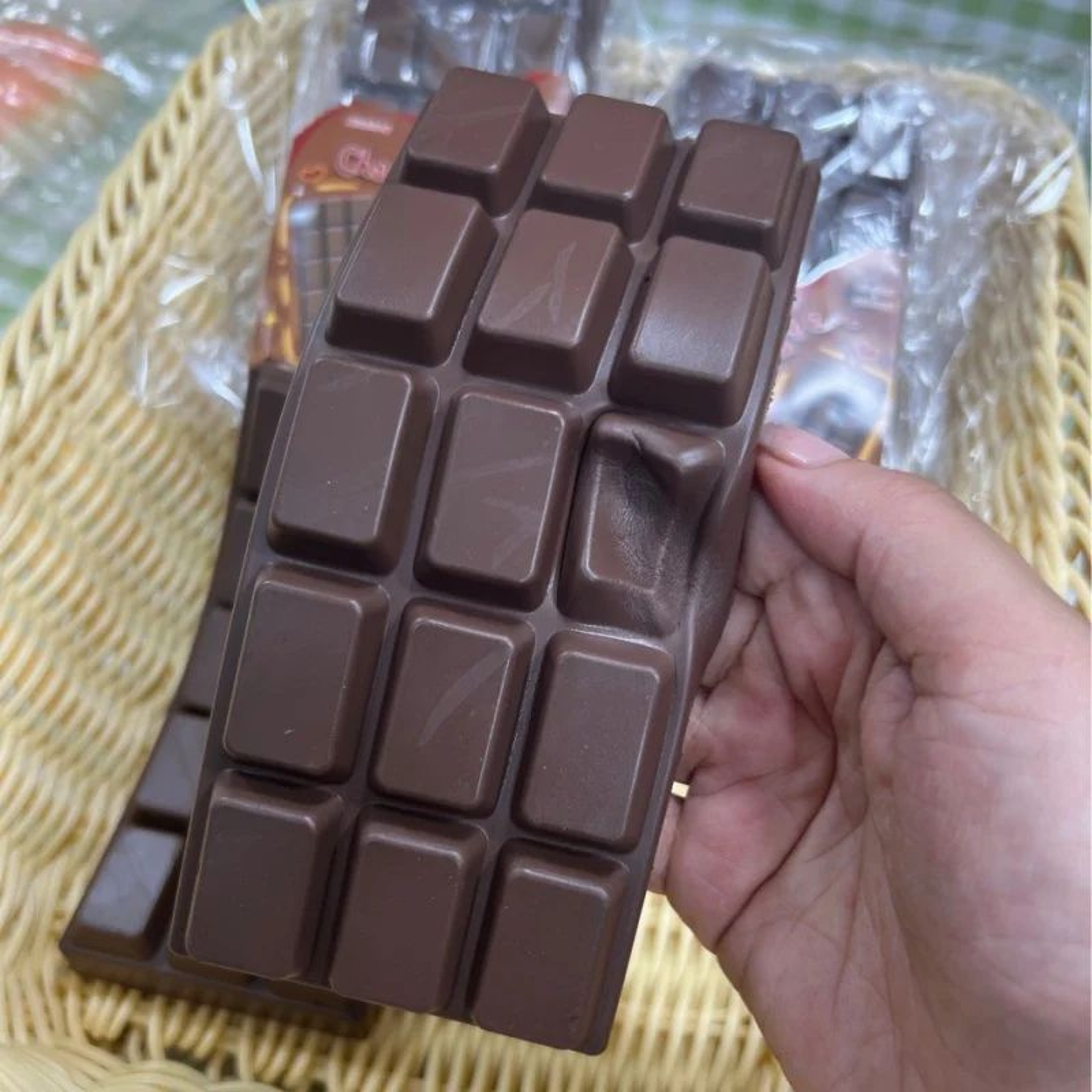 Realistic Chocolate Squeeze Toy Slow Rising Squishy For Stress Relief 0