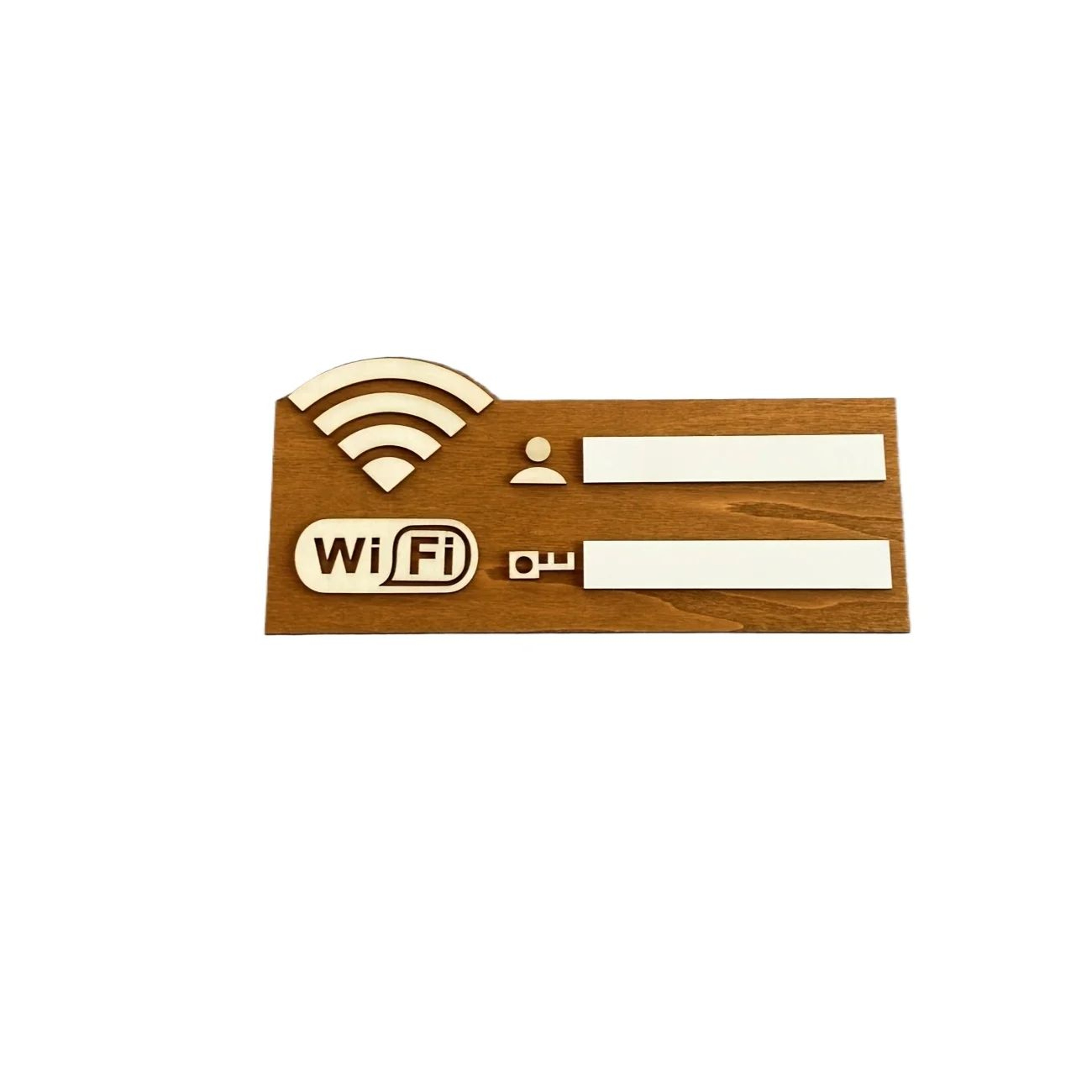 Rustic Wooden WiFi Password Sign For Guests And Home Decor 1