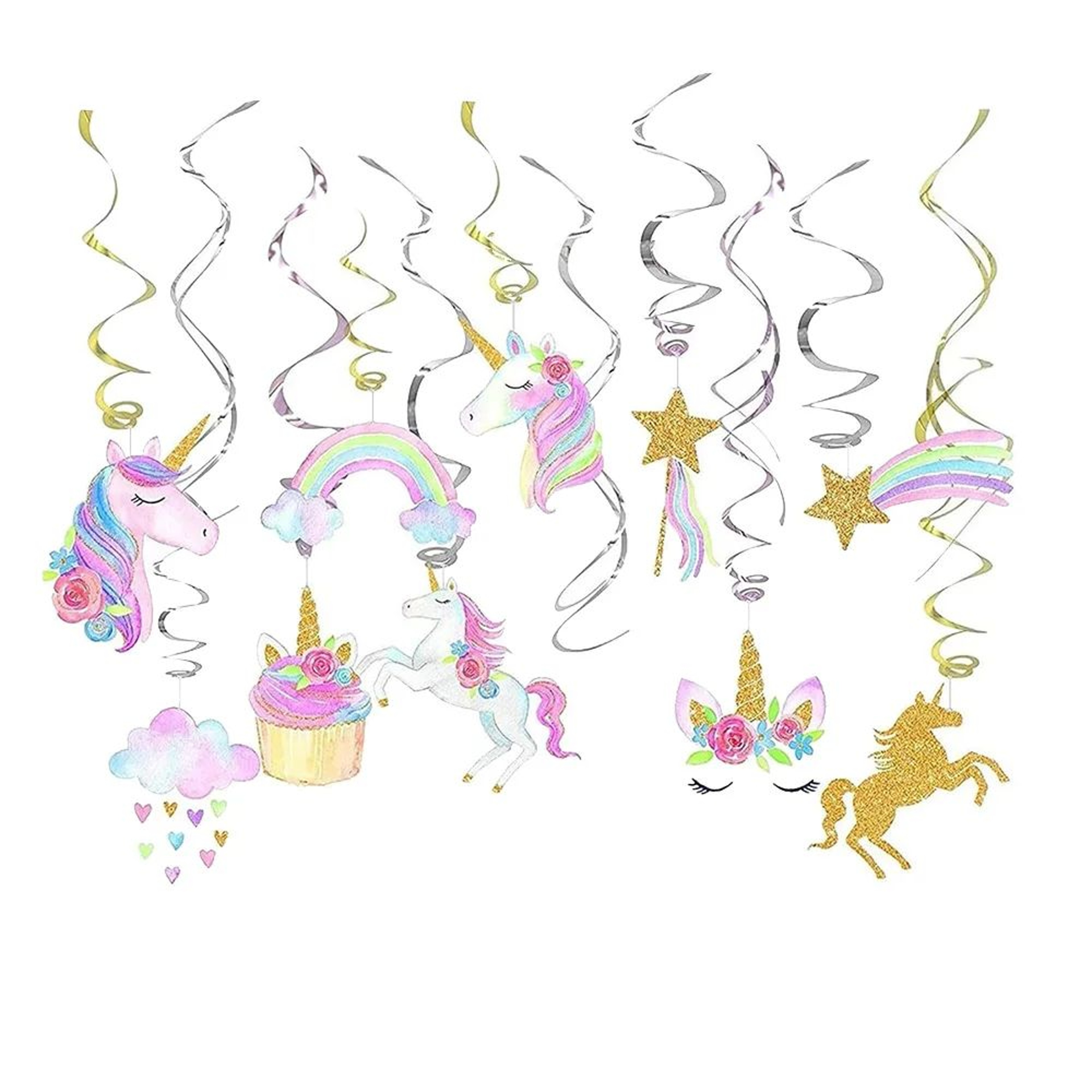 Magical Unicorn Party Decorations With Standing Unicorn Balloon  Unicorn Birthday Decorations 6