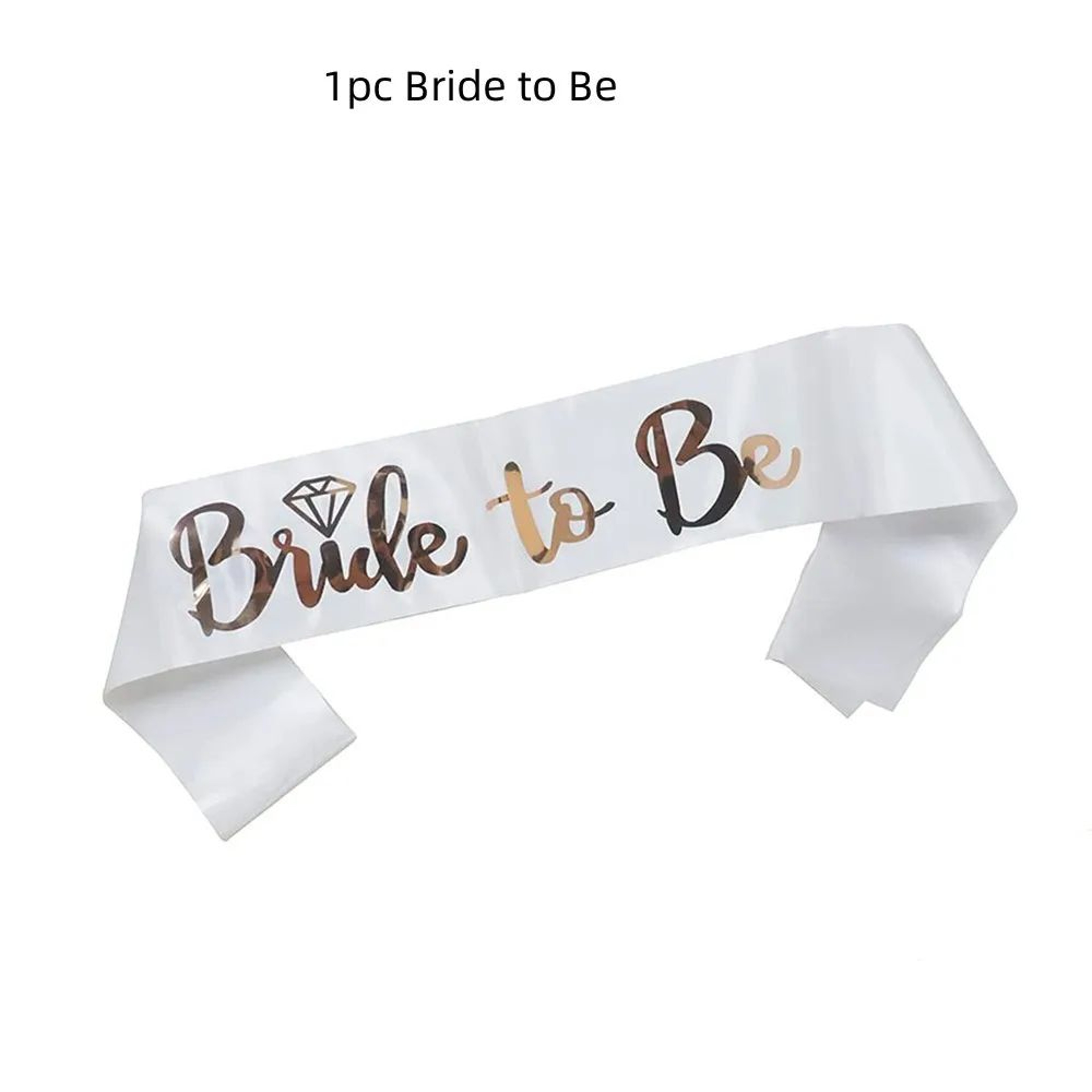 Rose Gold Bride To Be Sash Set For Bachelorette Party And Bridal Shower 11