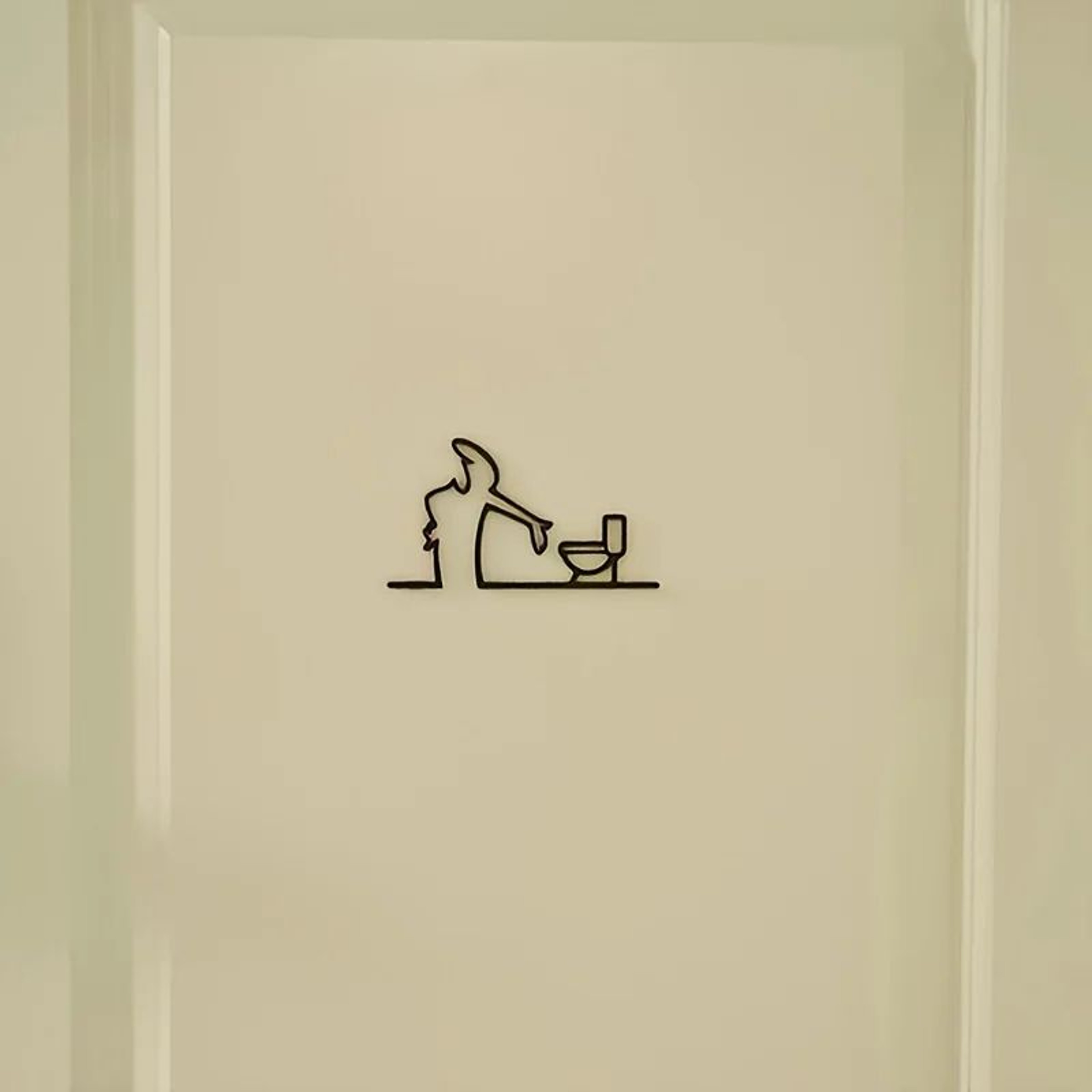 Arden Black Metal Bathroom Wall Art 4