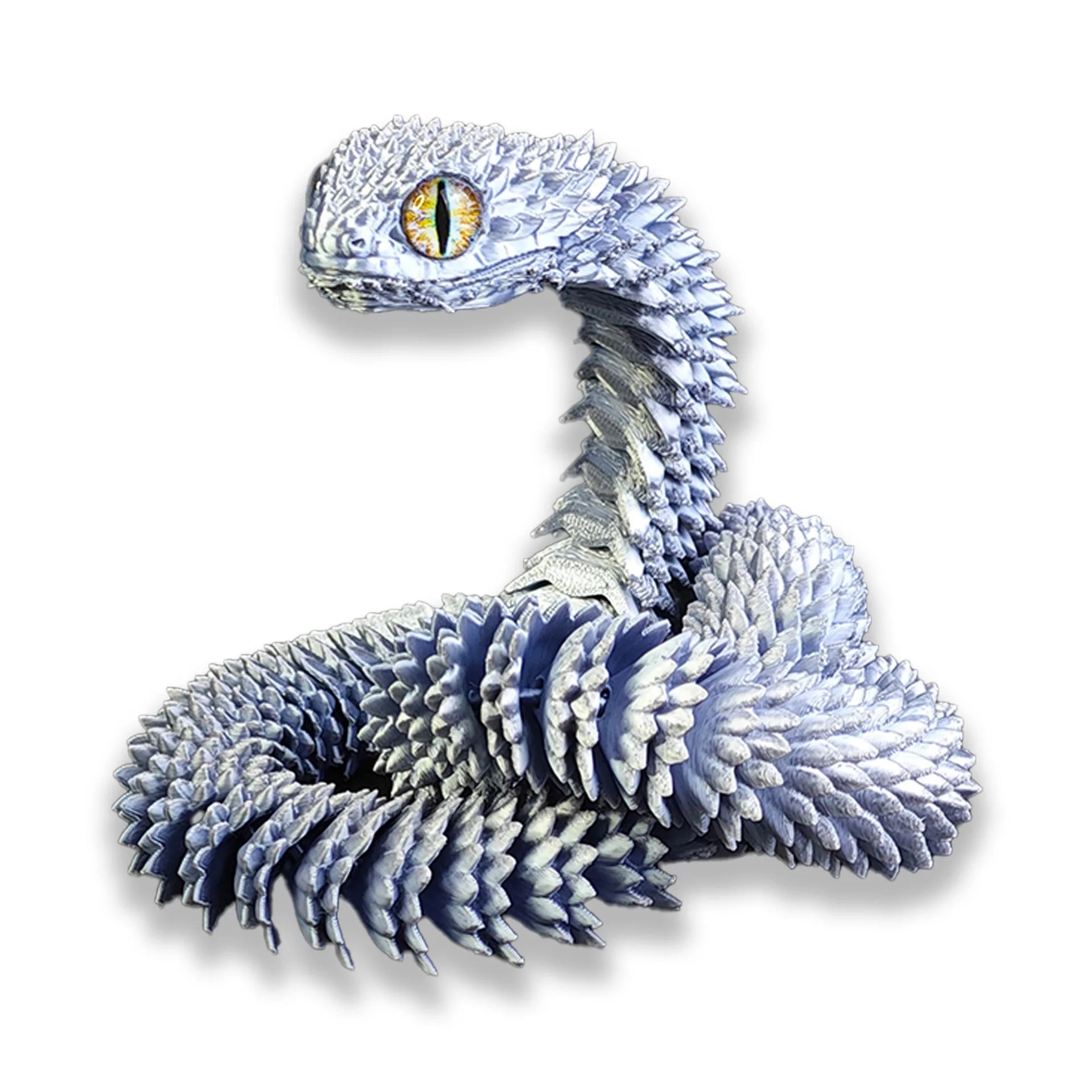 FlexiSerpent 3D Printed Articulated Snake Desk Toy 14