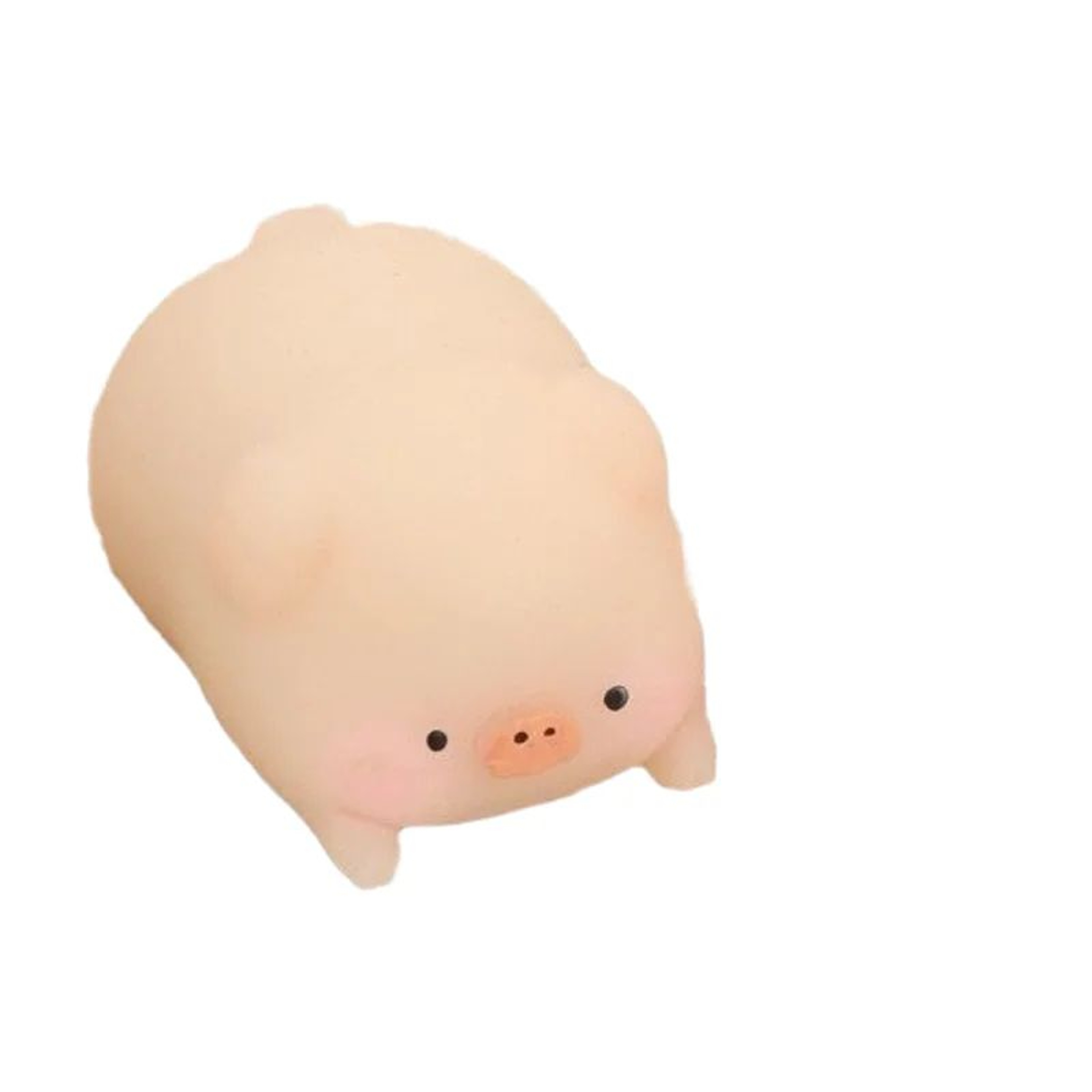 Pink Pig Stress Relief Toy Squishy Fidget Companion 6