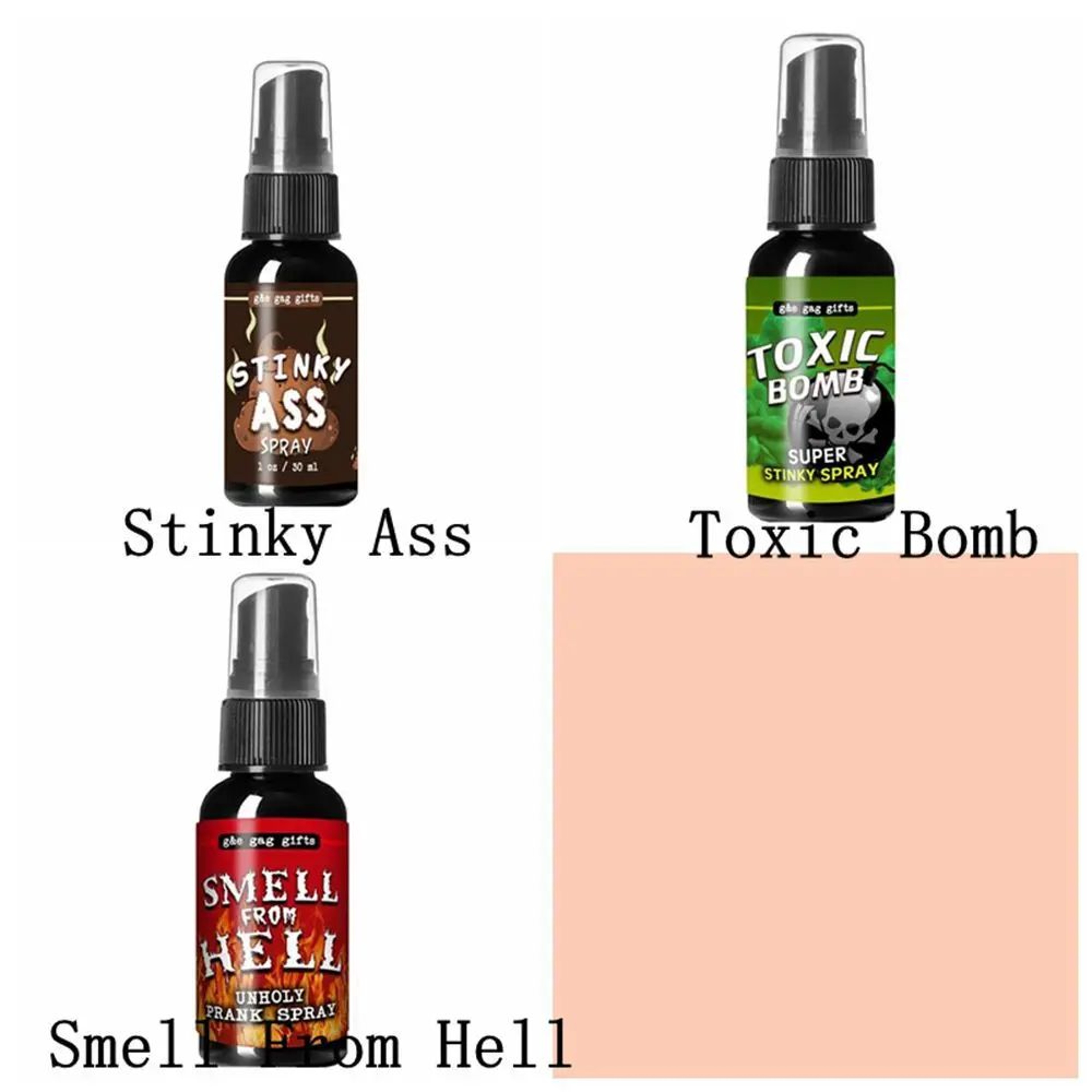 FoulBlast 30ML Fart Spray Stink Bomb Prank Gag Toy 3