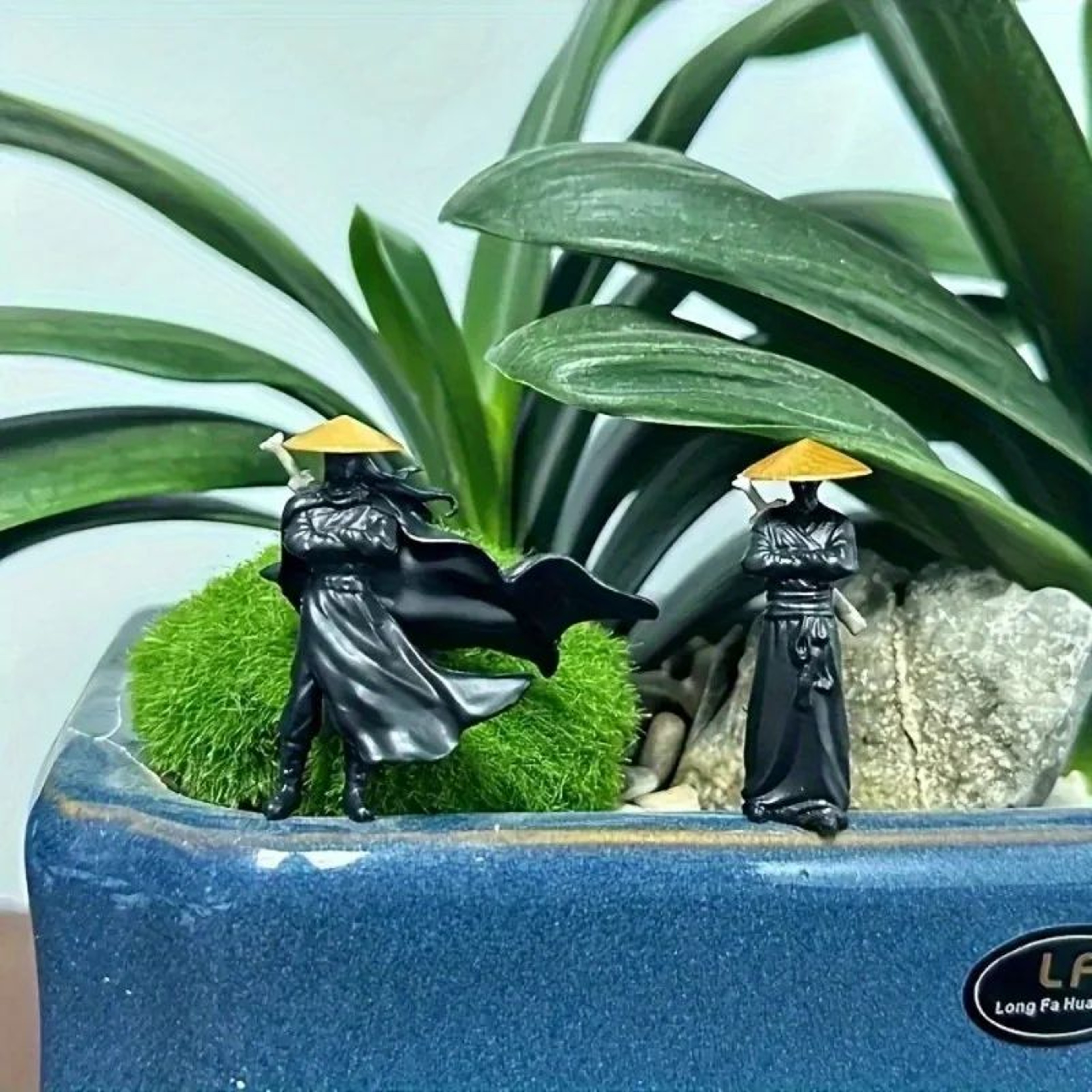 Shadowblade Samurai Mini Figures  3Piece Resin Ninja Warrior Set 2