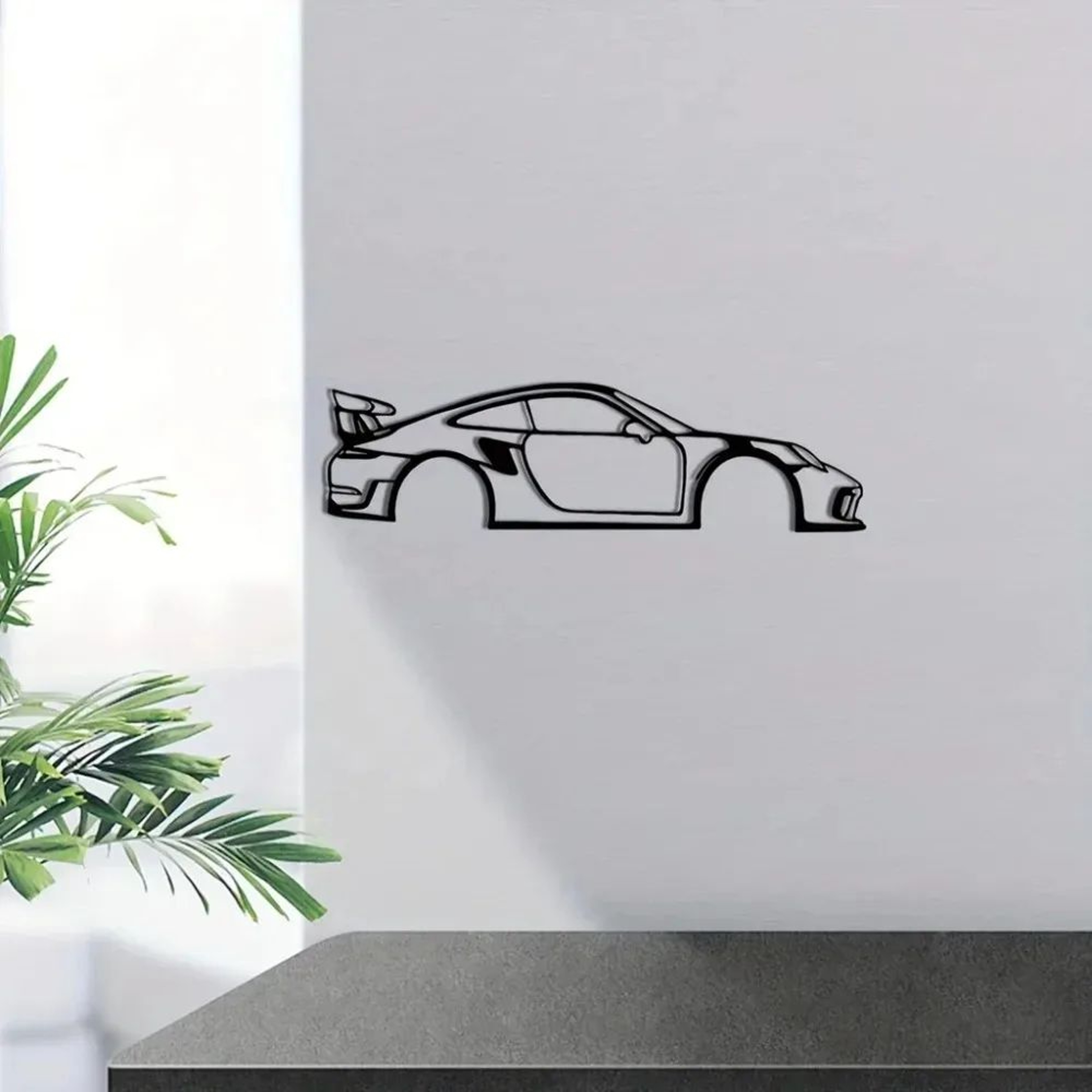Speedline Metal Race Car Wall Art For Kids Room 3
