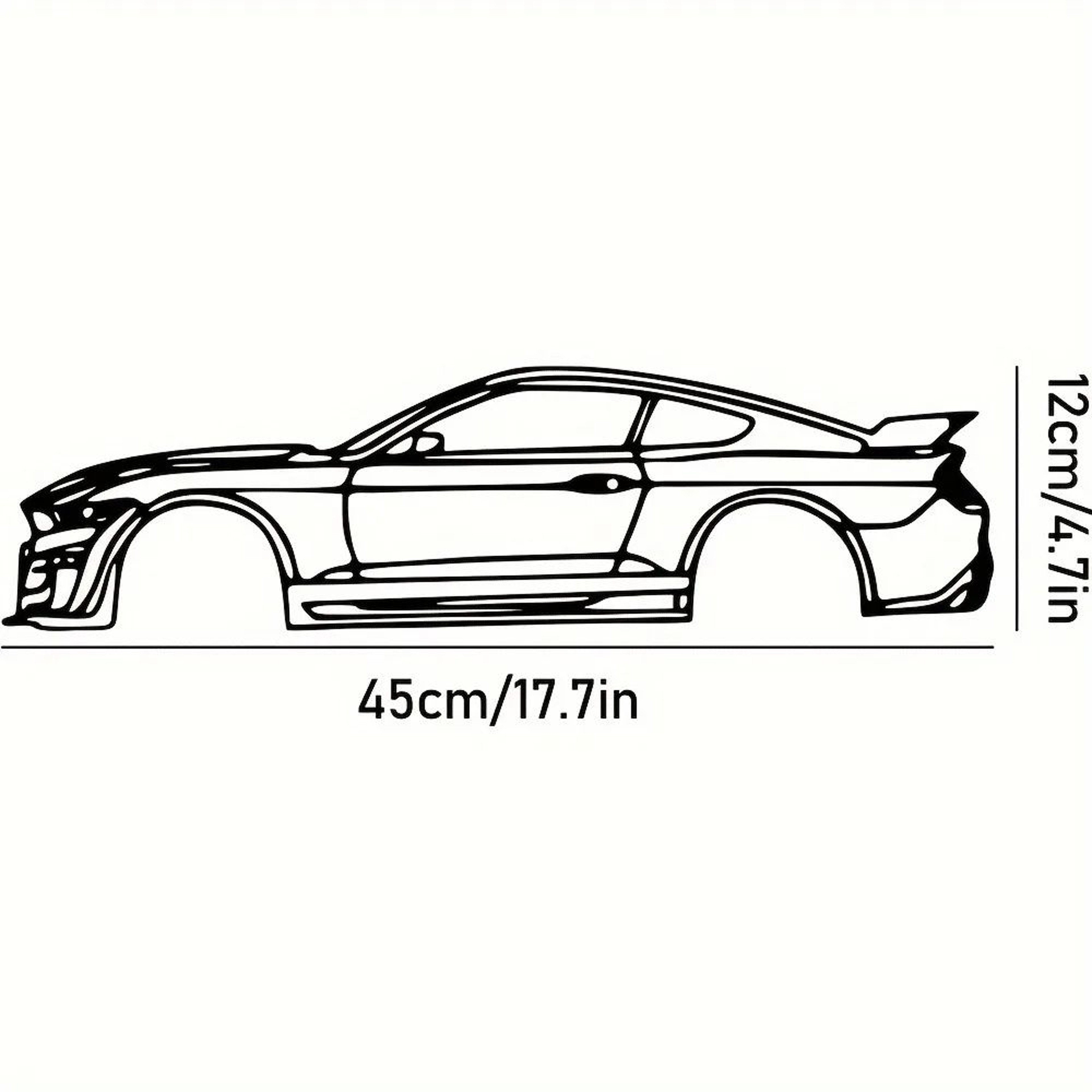 Speedline Metal Race Car Wall Art For Kids Room 15