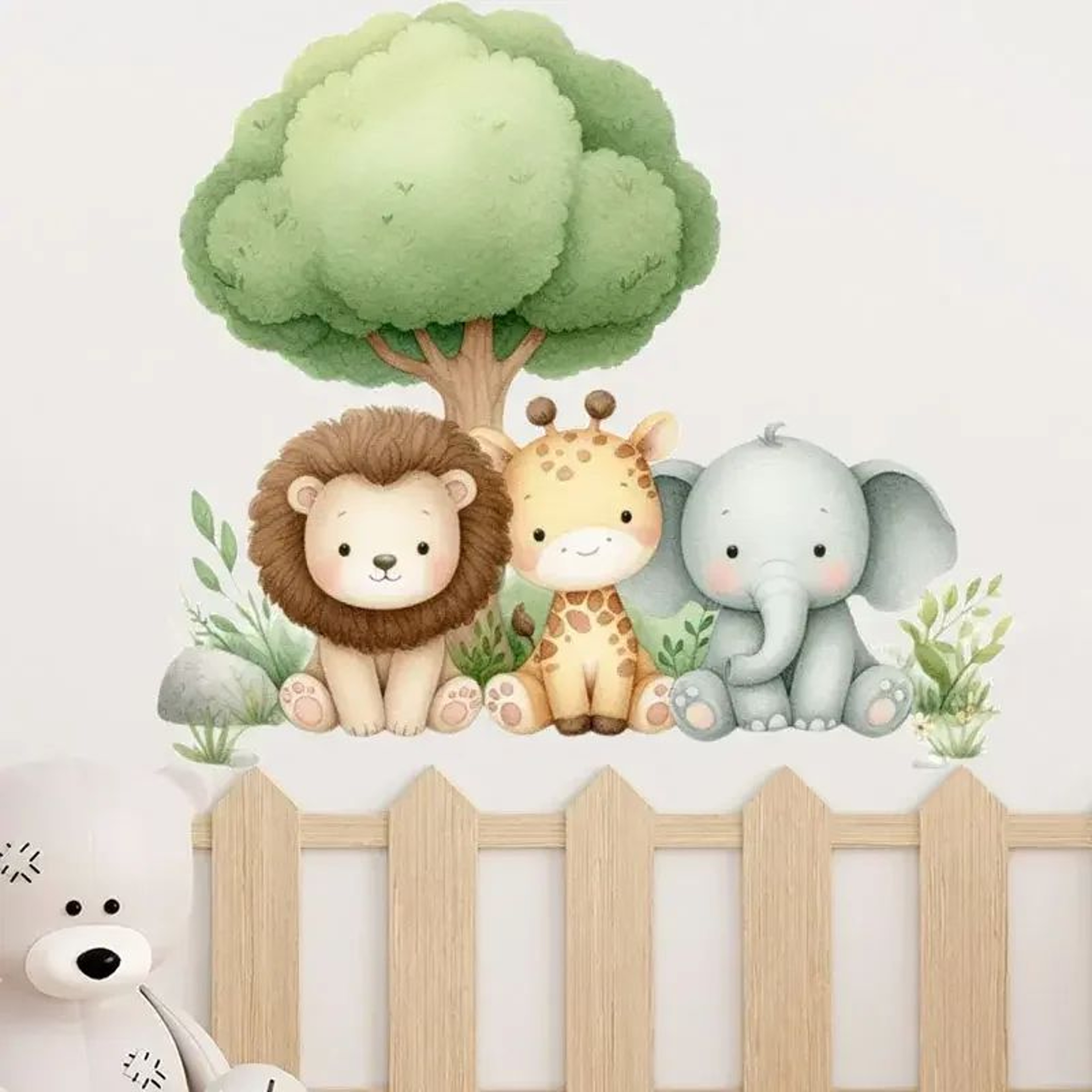 Woodland Animal Wall Stickers For Kids And Nursery Decor 10