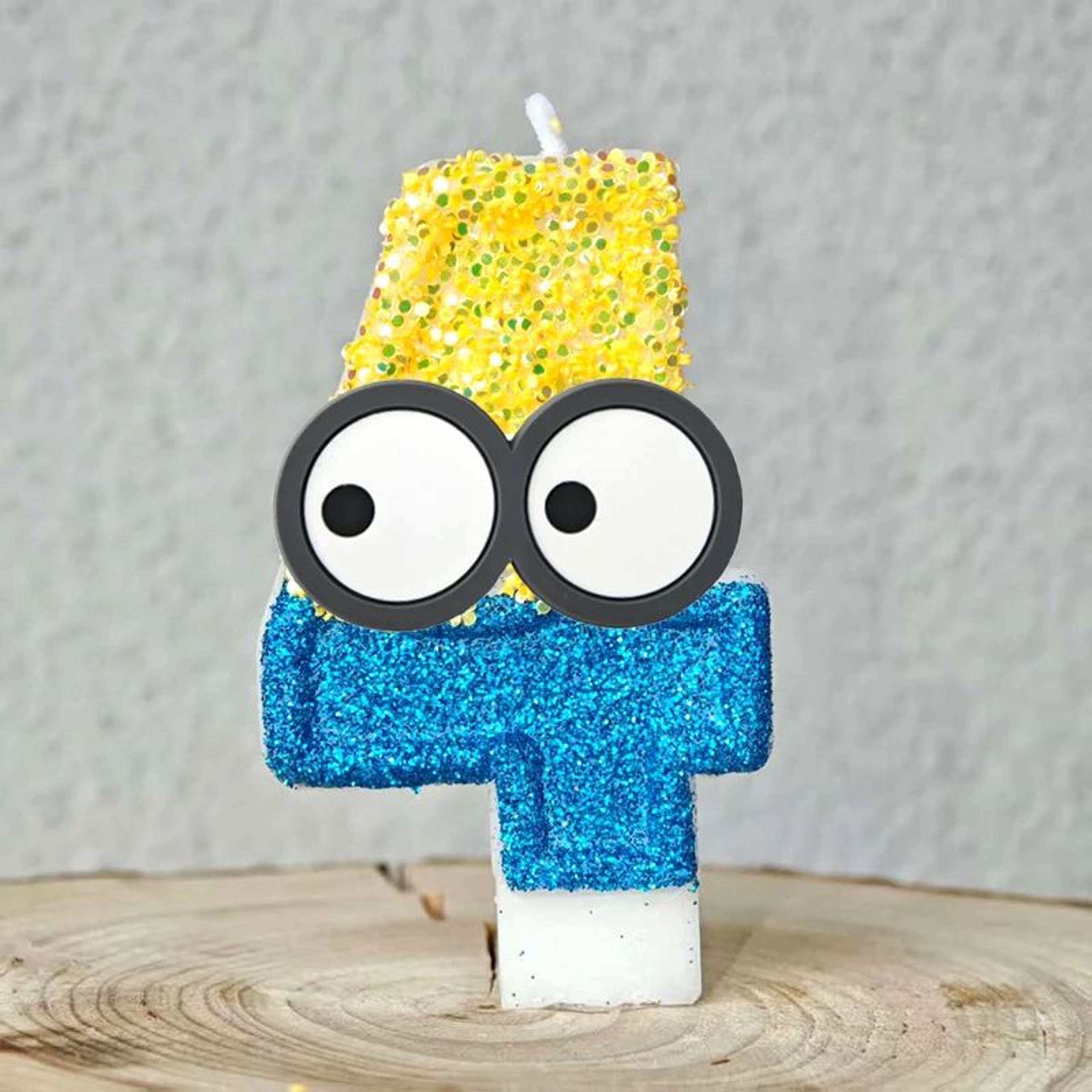 Banana Buddy Number Birthday Candle Cake Topper 25