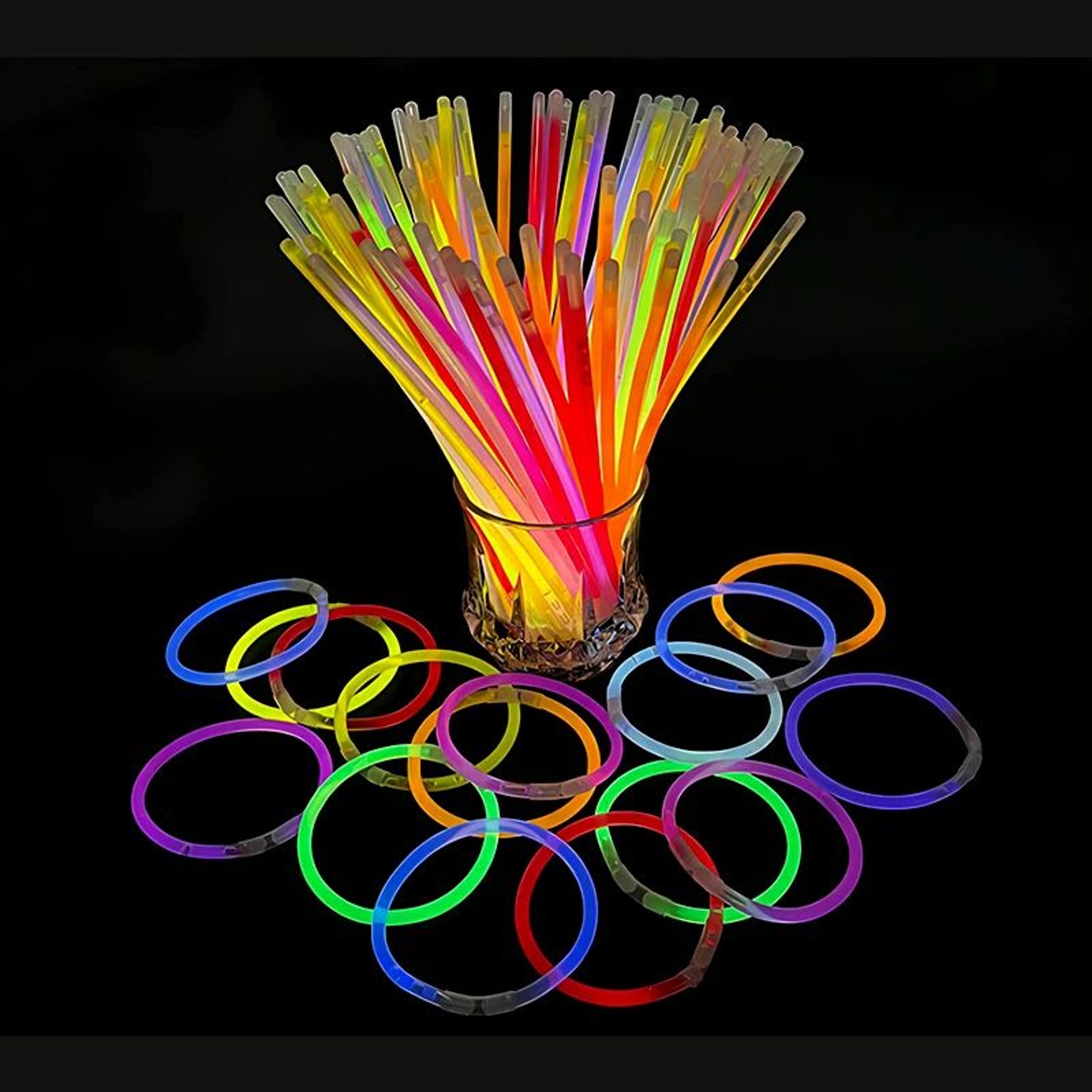 LumiPop Glow Sticks Party Pack  Glow In The Dark Party Supplies 2