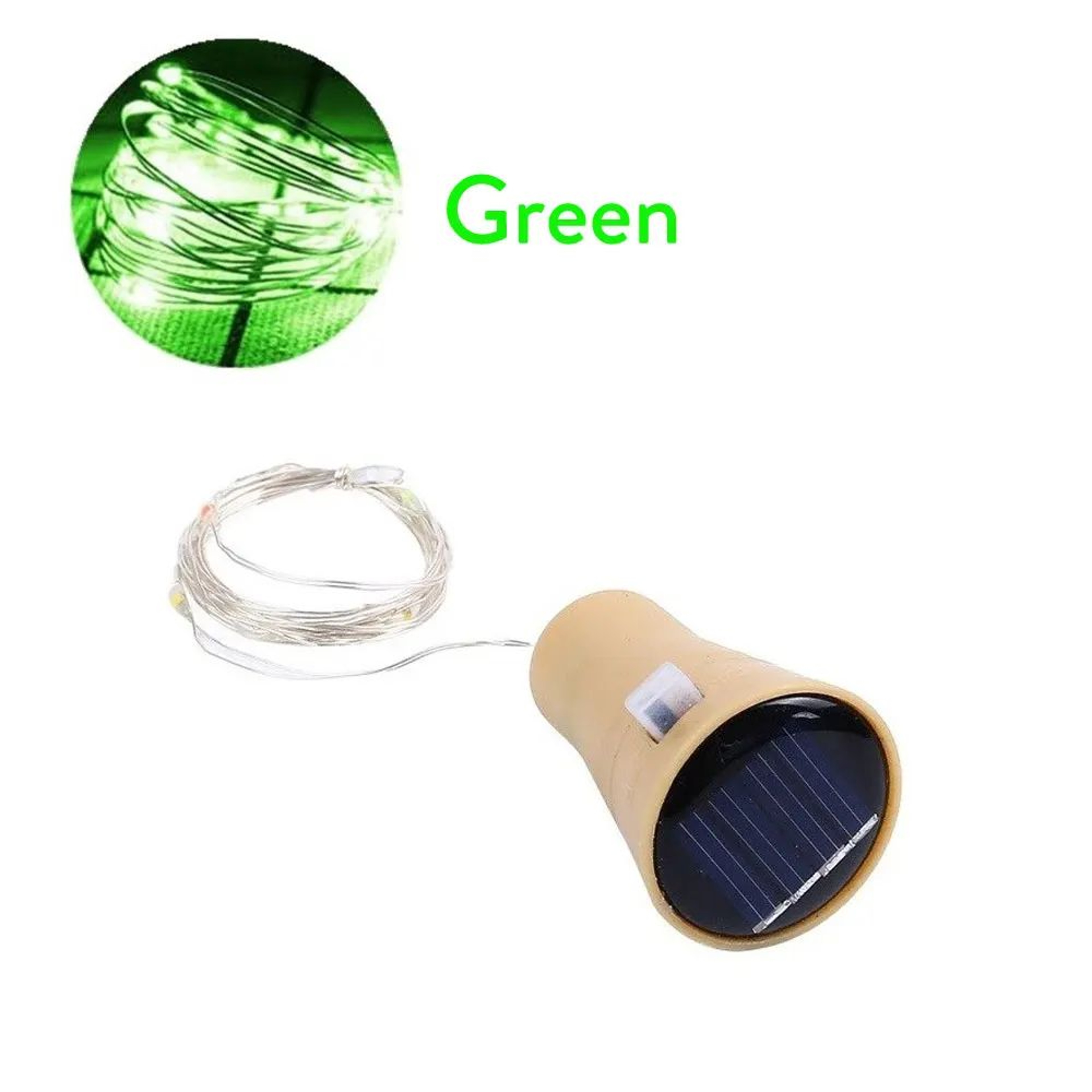 LumiCork Solar Wine Bottle Fairy Lights 11