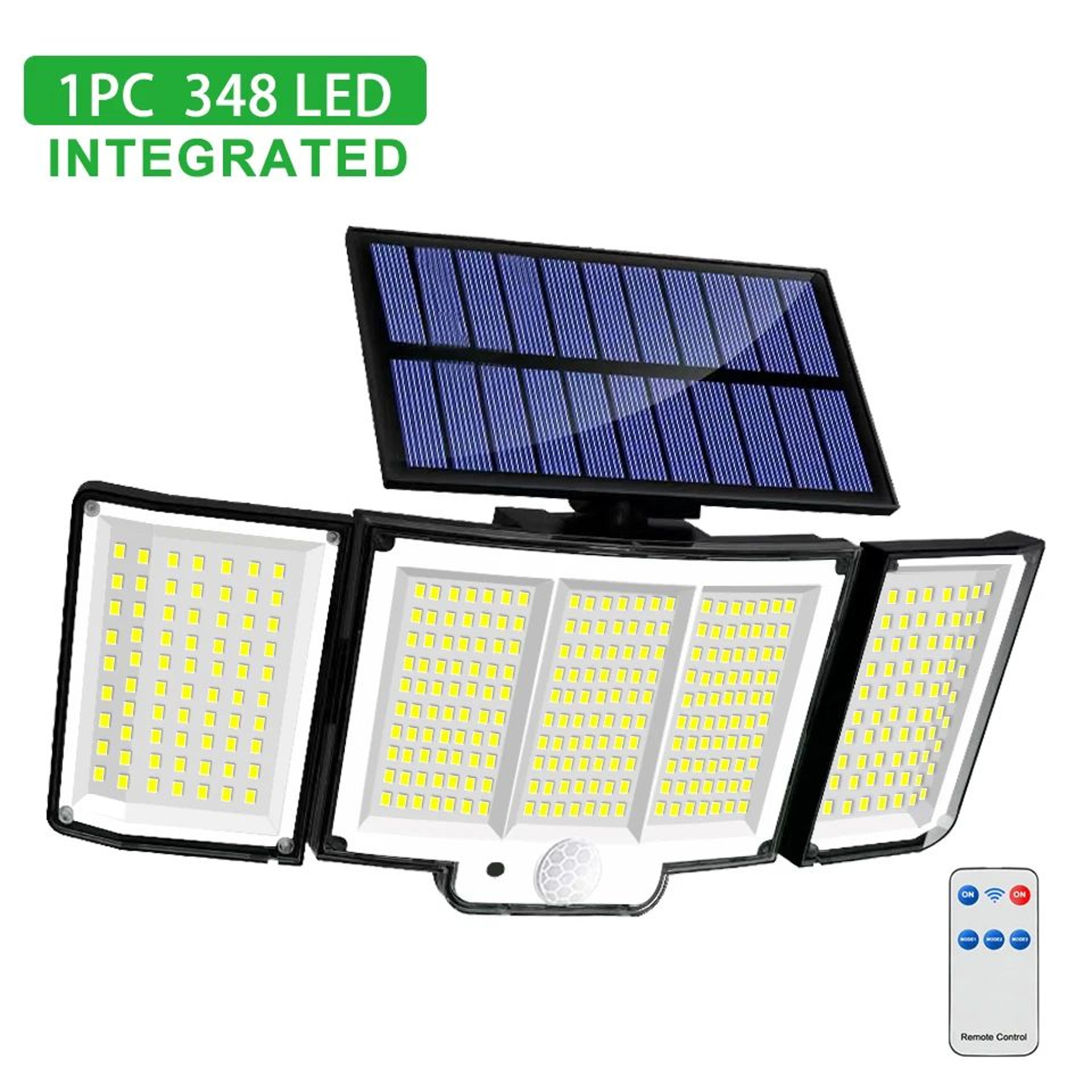 SolarGuard 348 LED Solar Motion Sensor Light For Outdoor Security 6