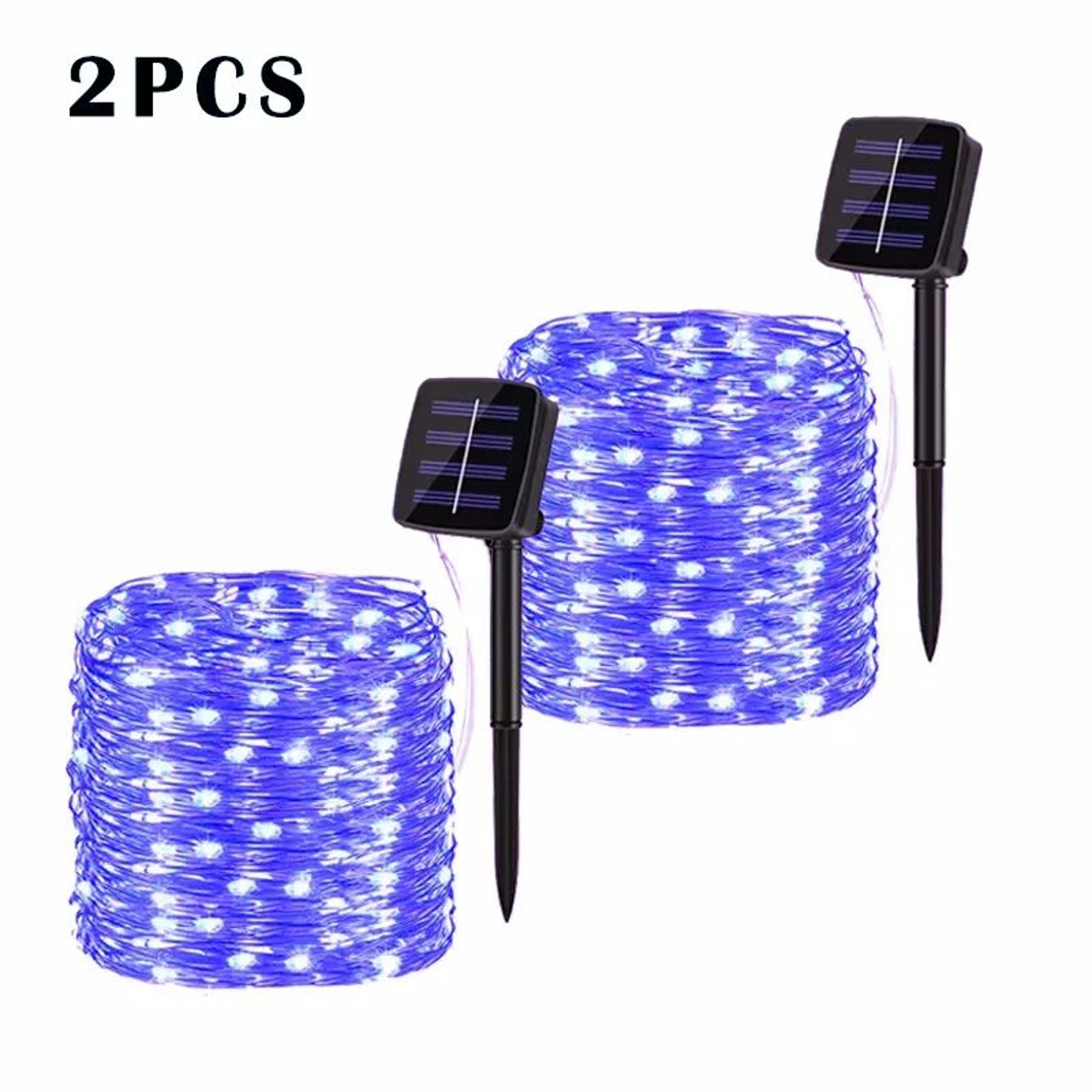 LumiGlow 32M Solar String Lights With 300 LEDs And 8 Lighting Modes 12