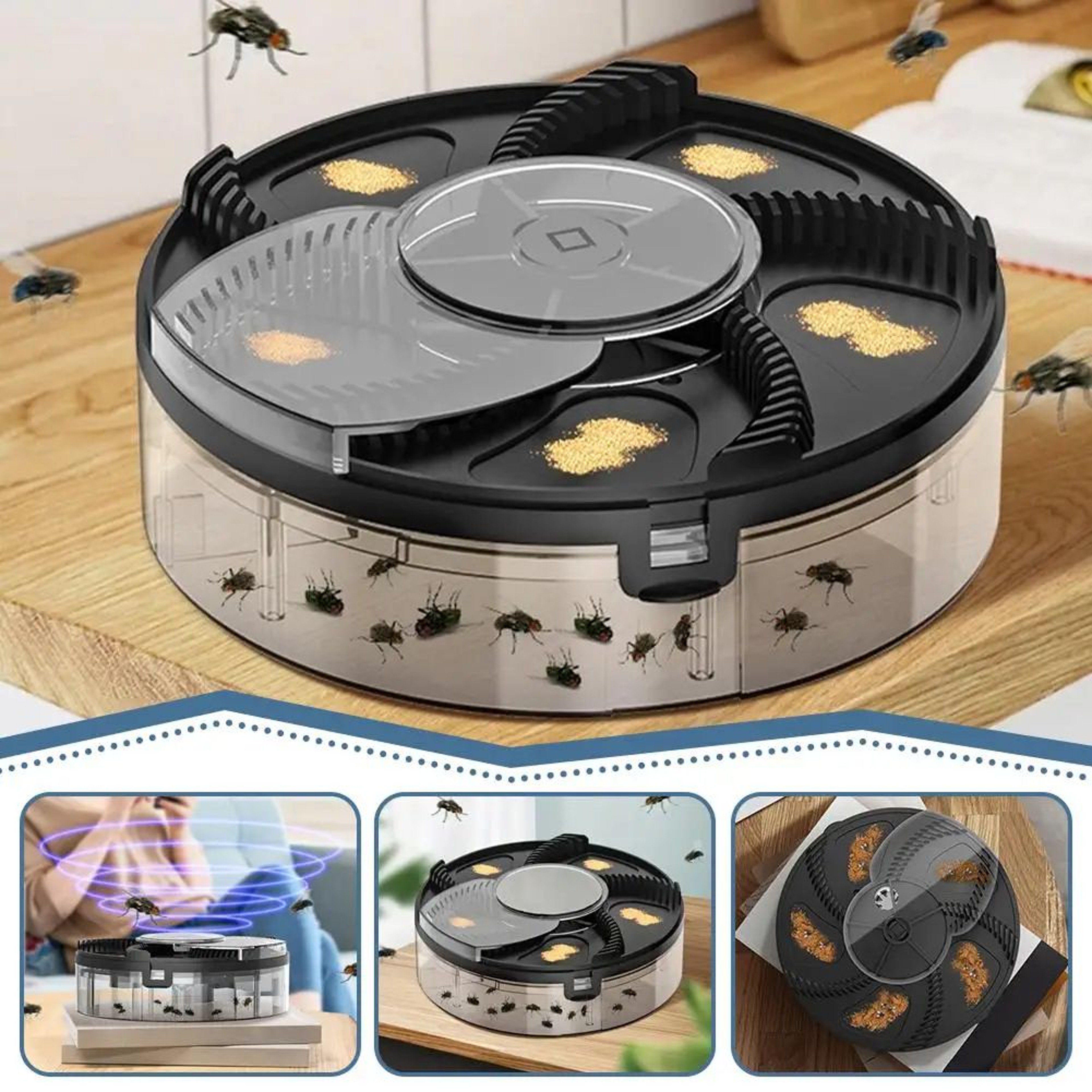 CleanSweep Automatic Indoor Fly Trap 1