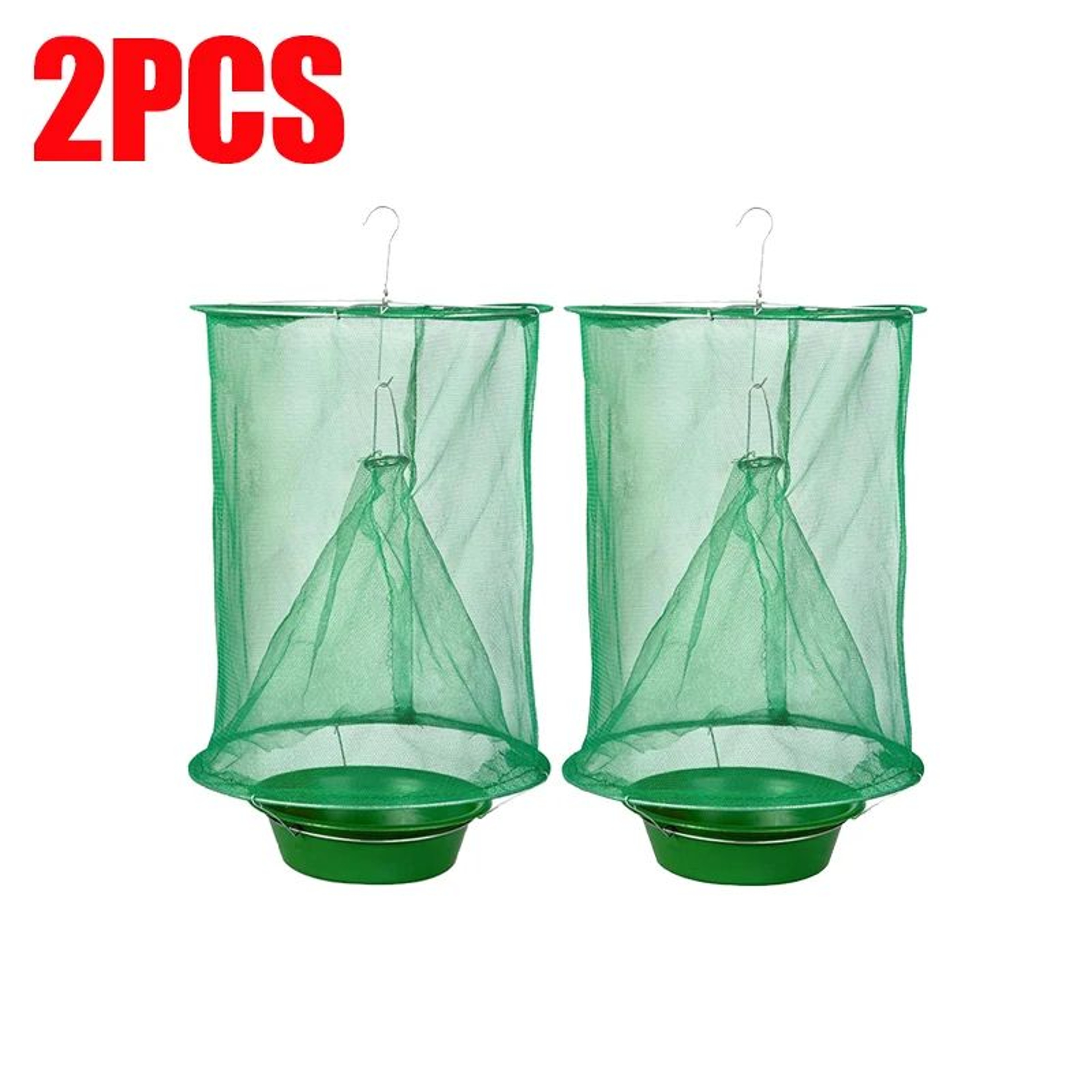 ClearCatch Reusable Outdoor Fly Trap Hanging Mesh Fly Catcher 7