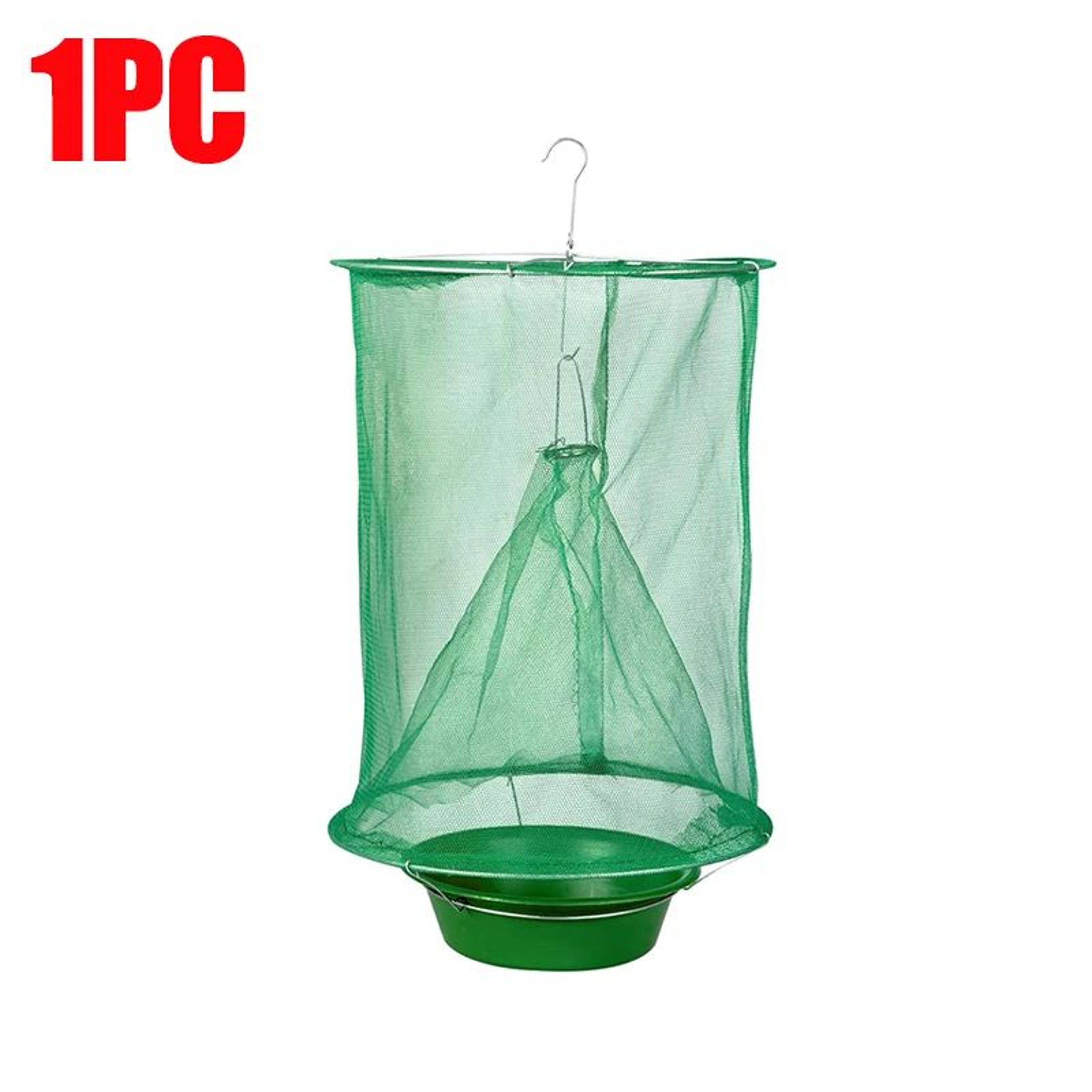 ClearCatch Reusable Outdoor Fly Trap Hanging Mesh Fly Catcher 6