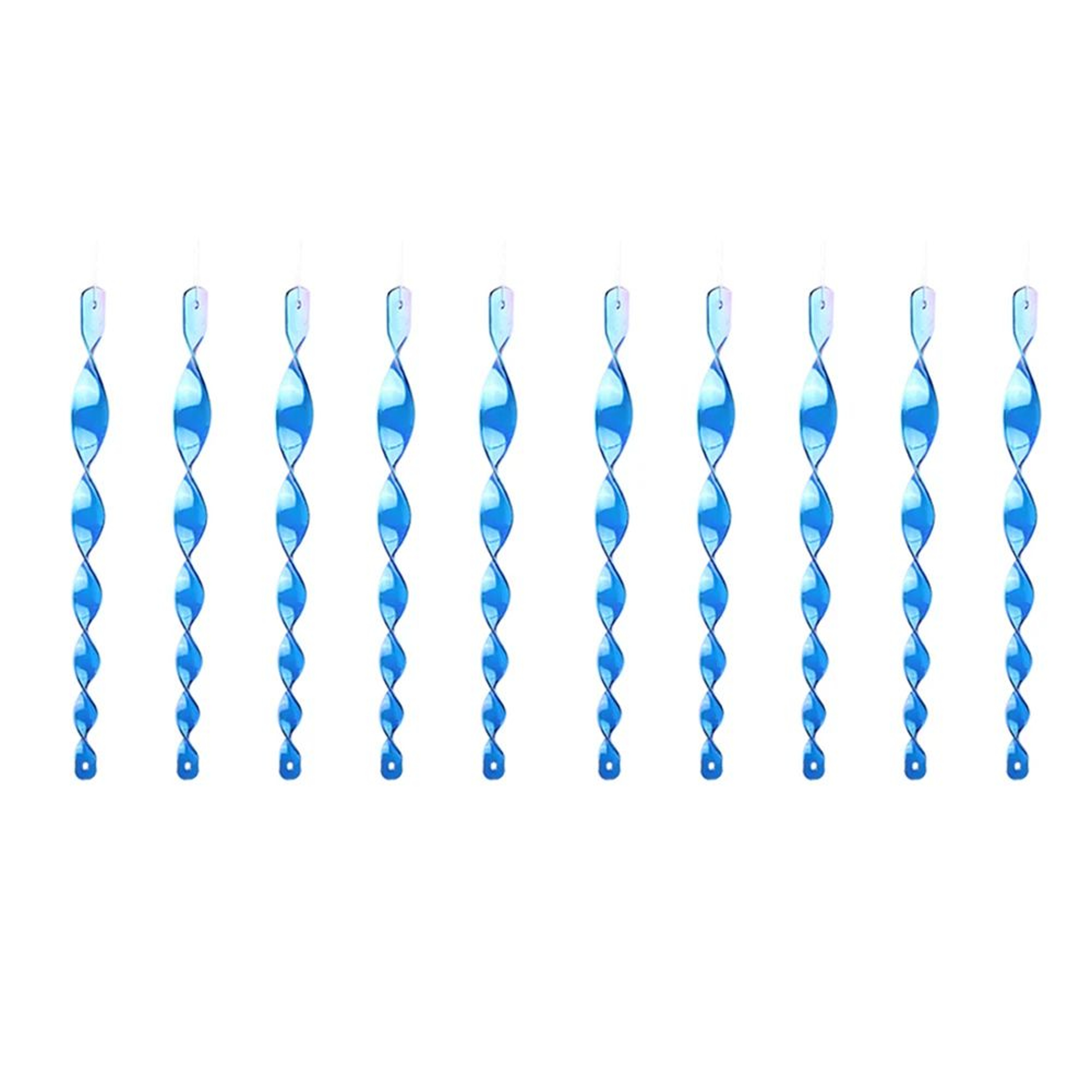 10Piece Reflective Bird Deterrent Spiral Rods For Garden  Balcony 7