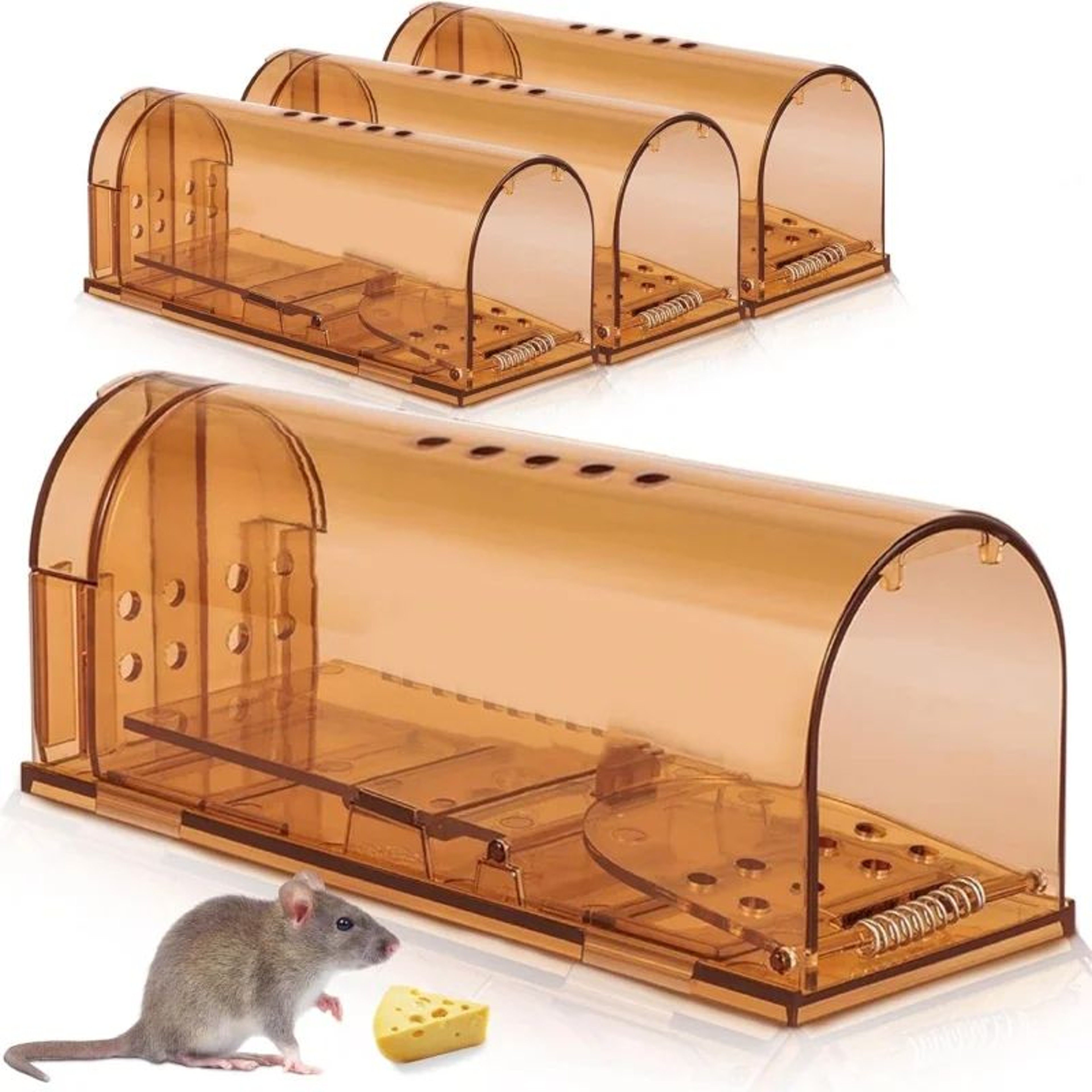 SafeCatch Humane Mouse Trap Reusable Catch And Release Cage 0