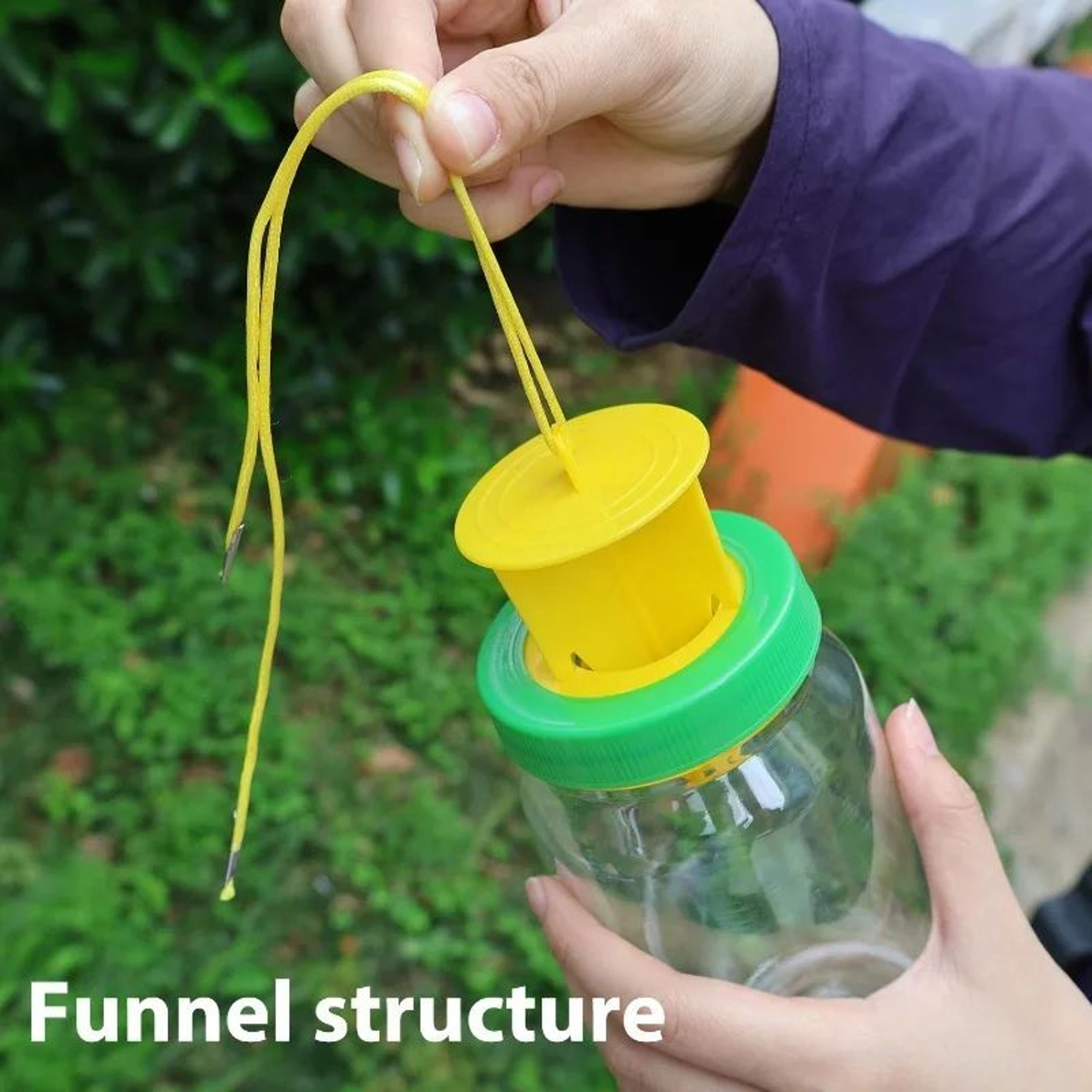 ClearGuard 800ml Reusable Outdoor Fly Trap Bottle 3