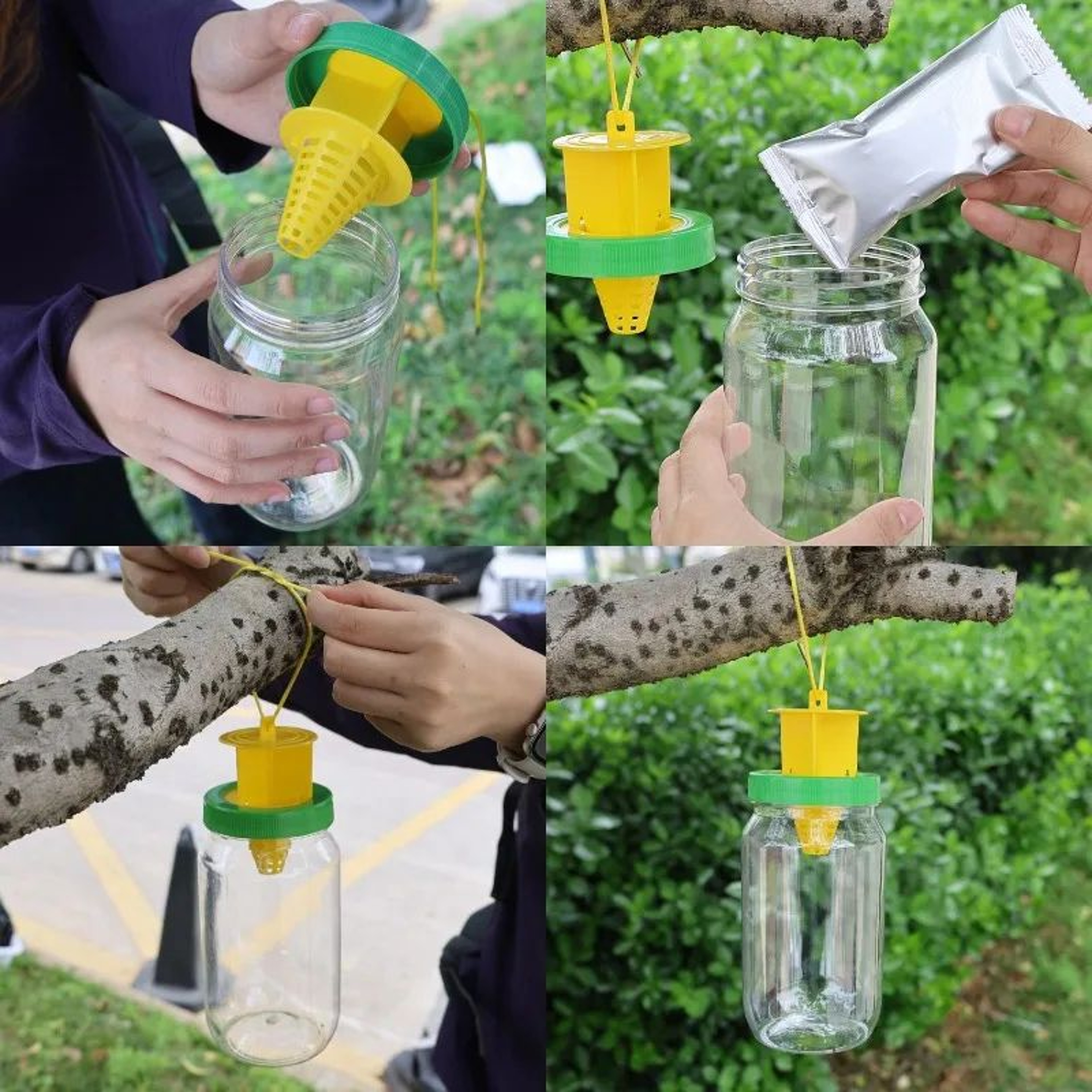 ClearGuard 800ml Reusable Outdoor Fly Trap Bottle 4