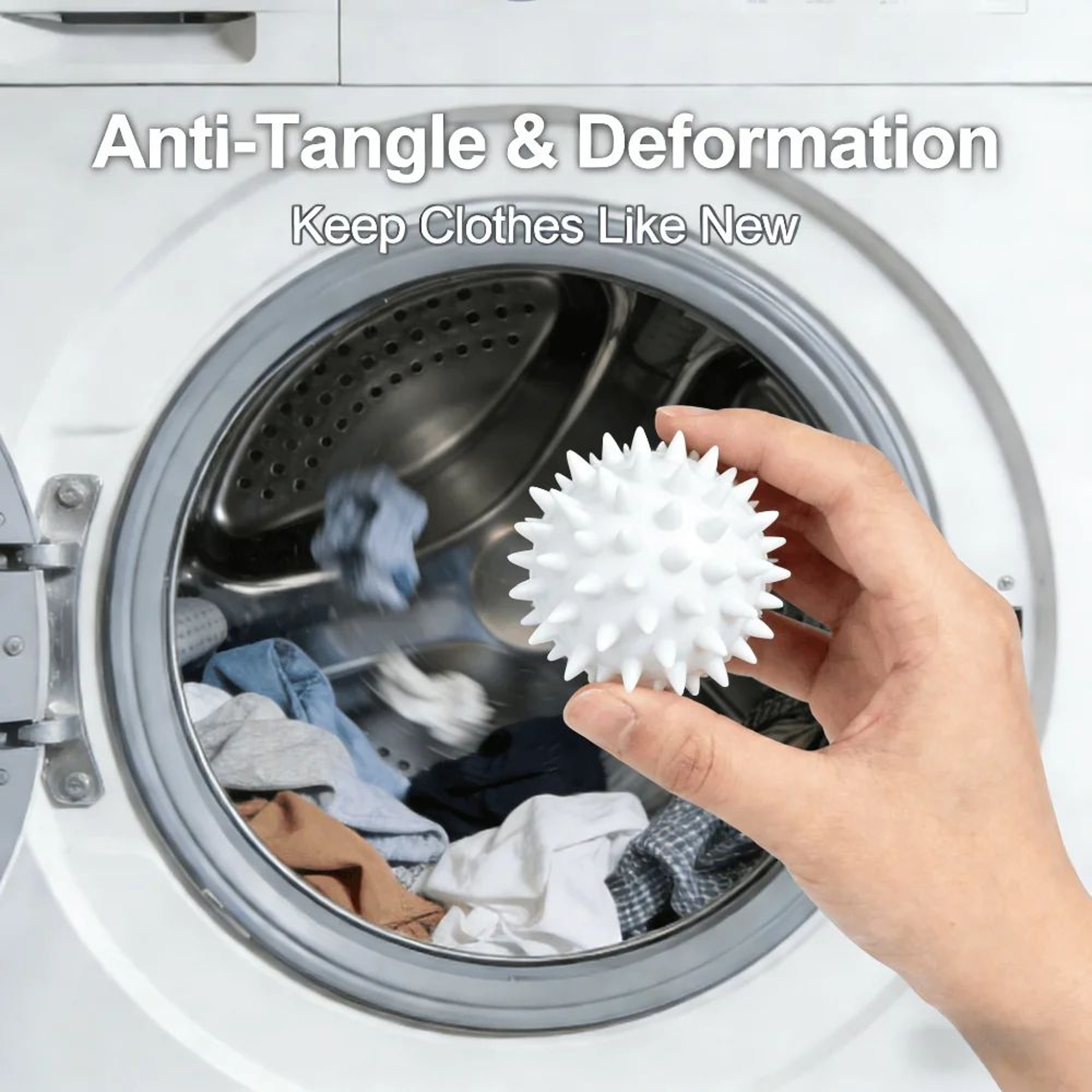 FreshFlow Anti Tangle Laundry Balls Reusable Washing Machine Balls 0