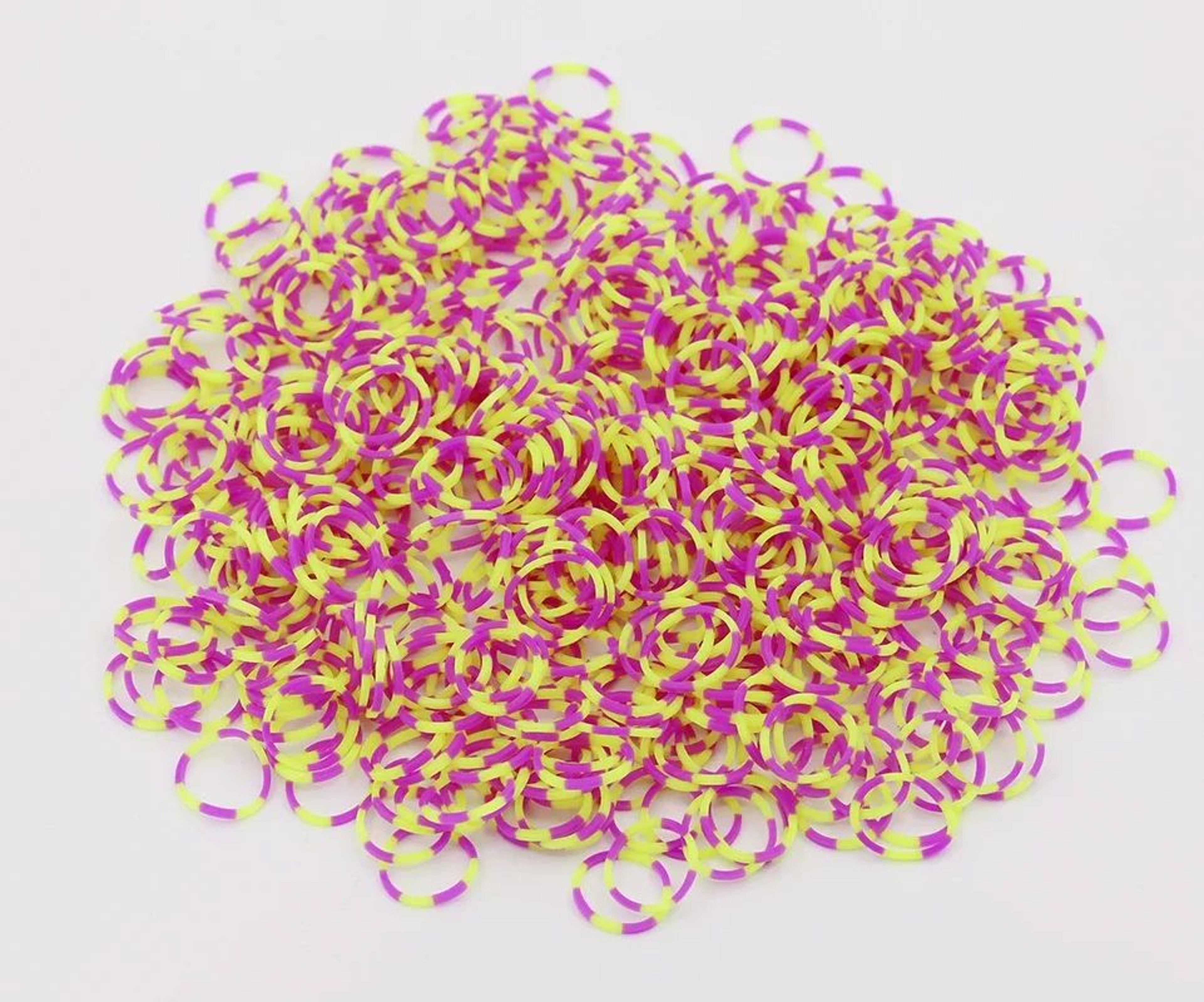Color Duo 600PCS Loom Bands DIY Bracelet Making Kit 16