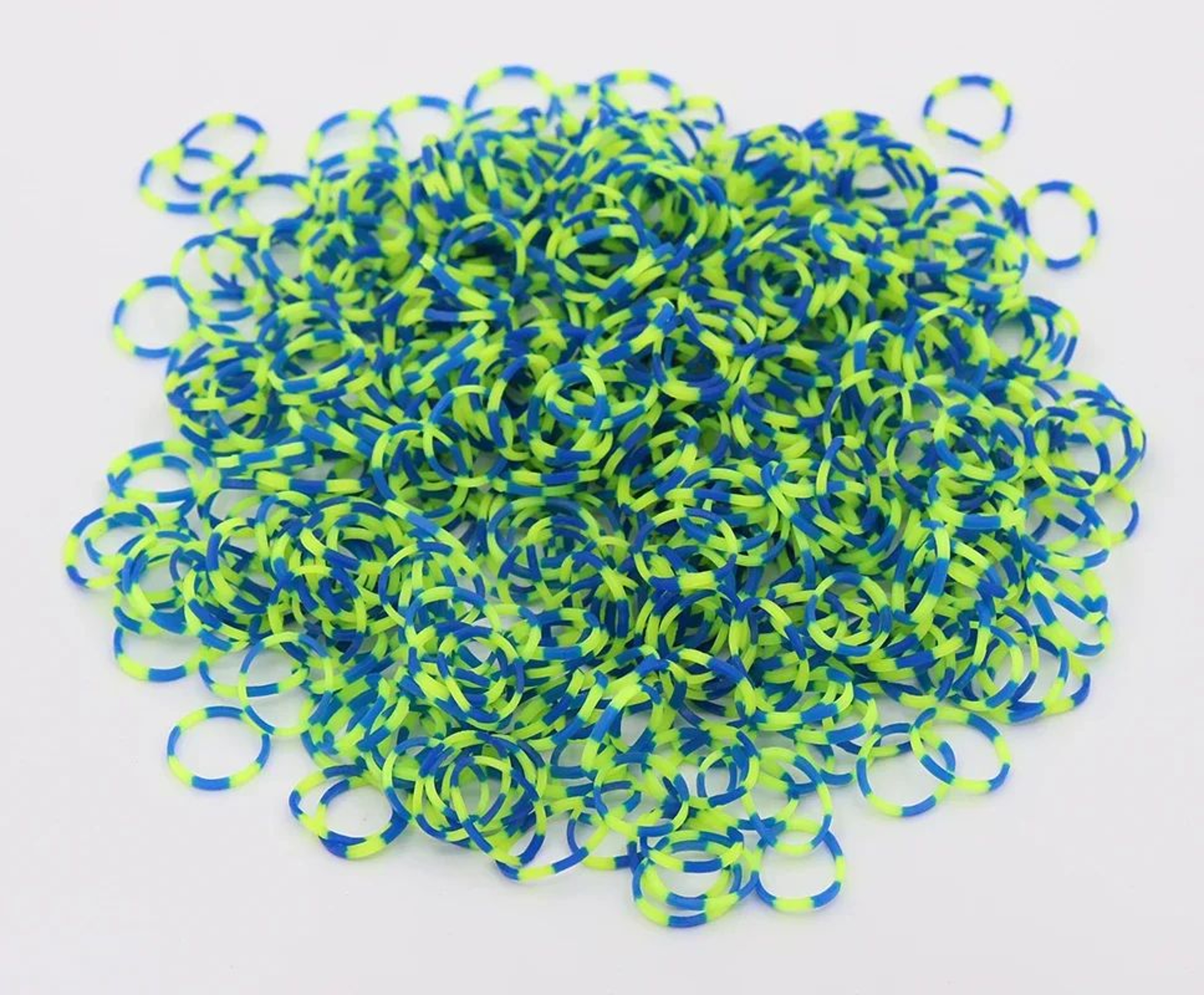 Color Duo 600PCS Loom Bands DIY Bracelet Making Kit 19