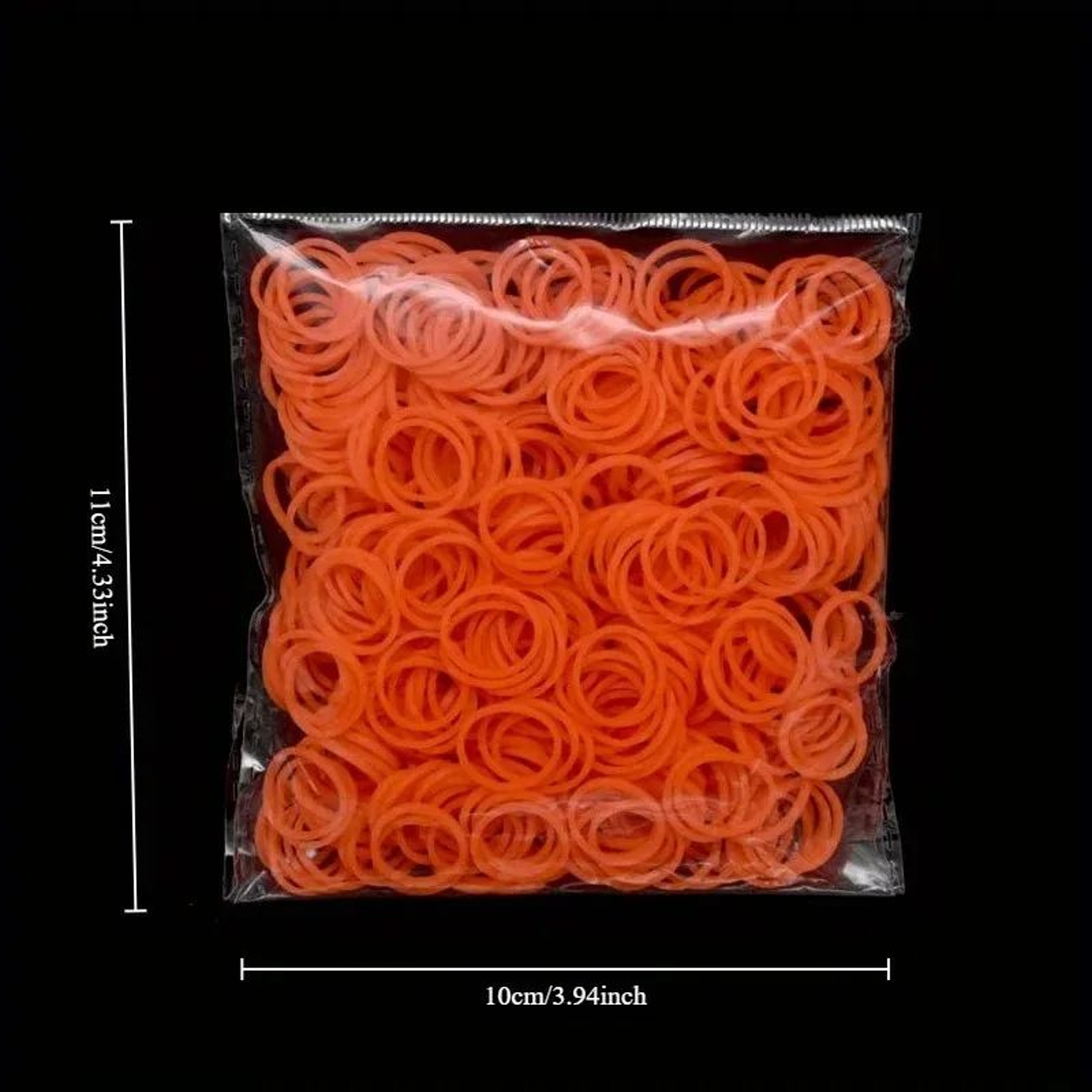 600PCS Rainbow Loom Bracelet Making Kit With Colorful Rubber Bands 17