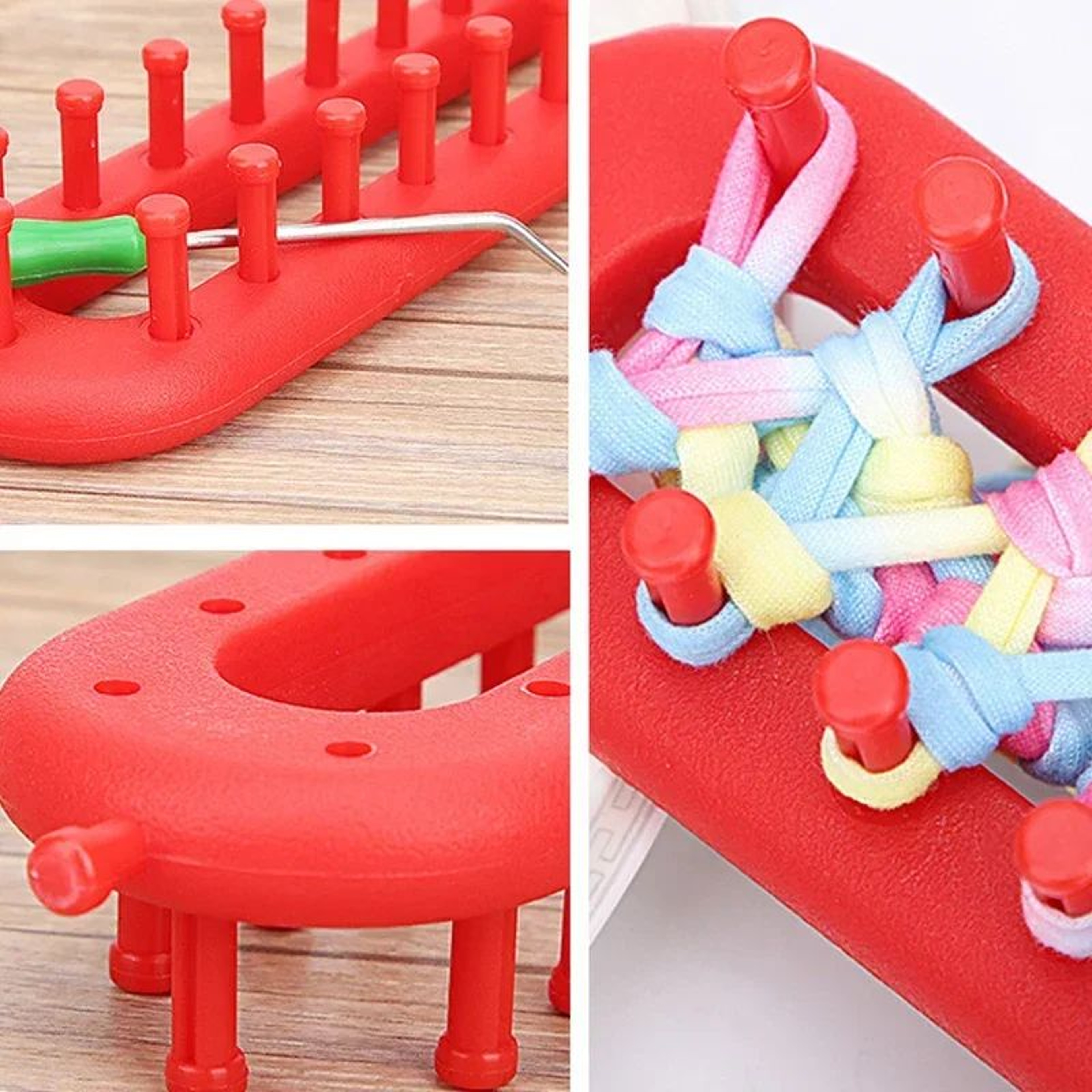 DIY Knitting Loom Set For Hats Scarves Sweaters And Shawls 4