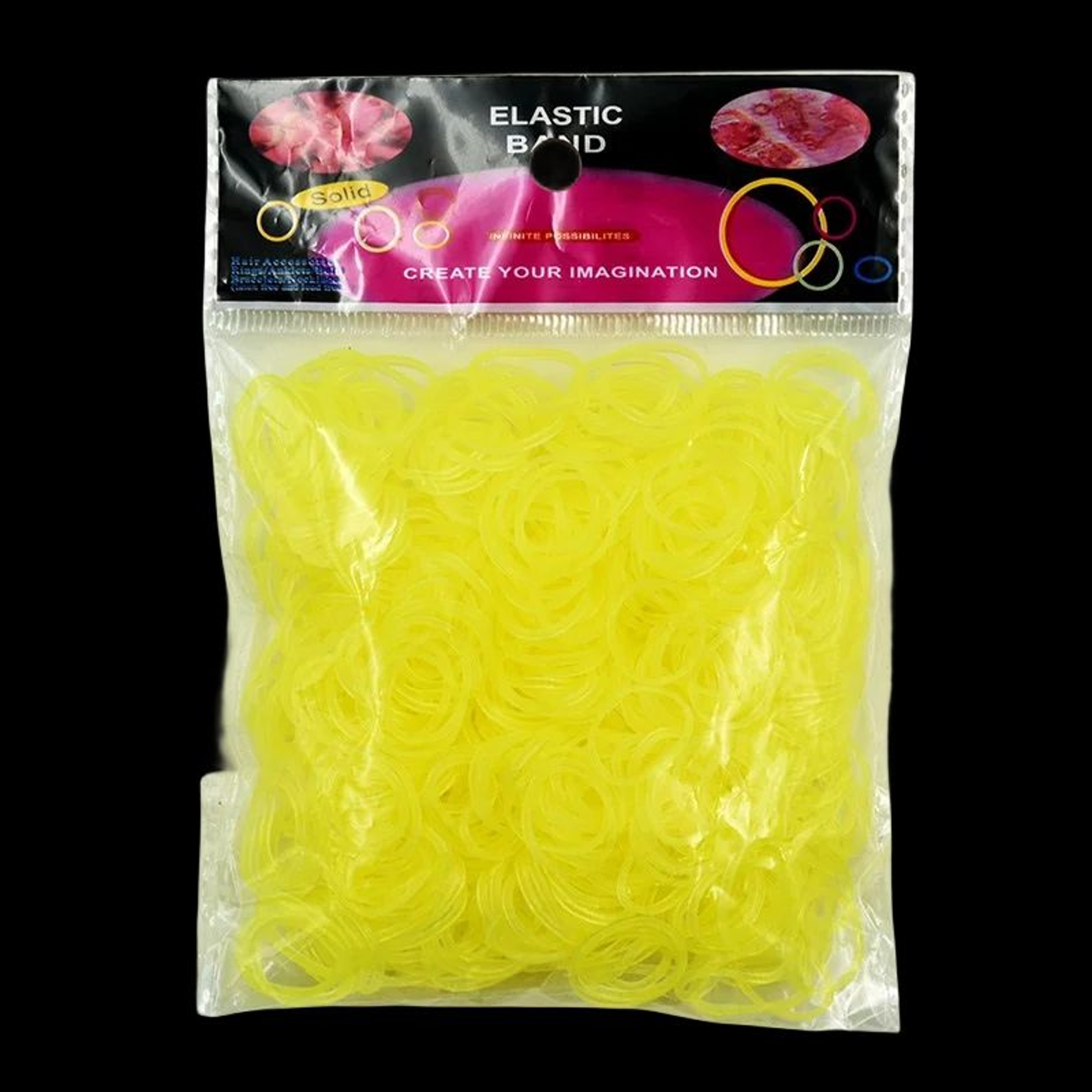 GlowBright 600Piece Glow In The Dark Loom Band Bracelet Making Kit 10
