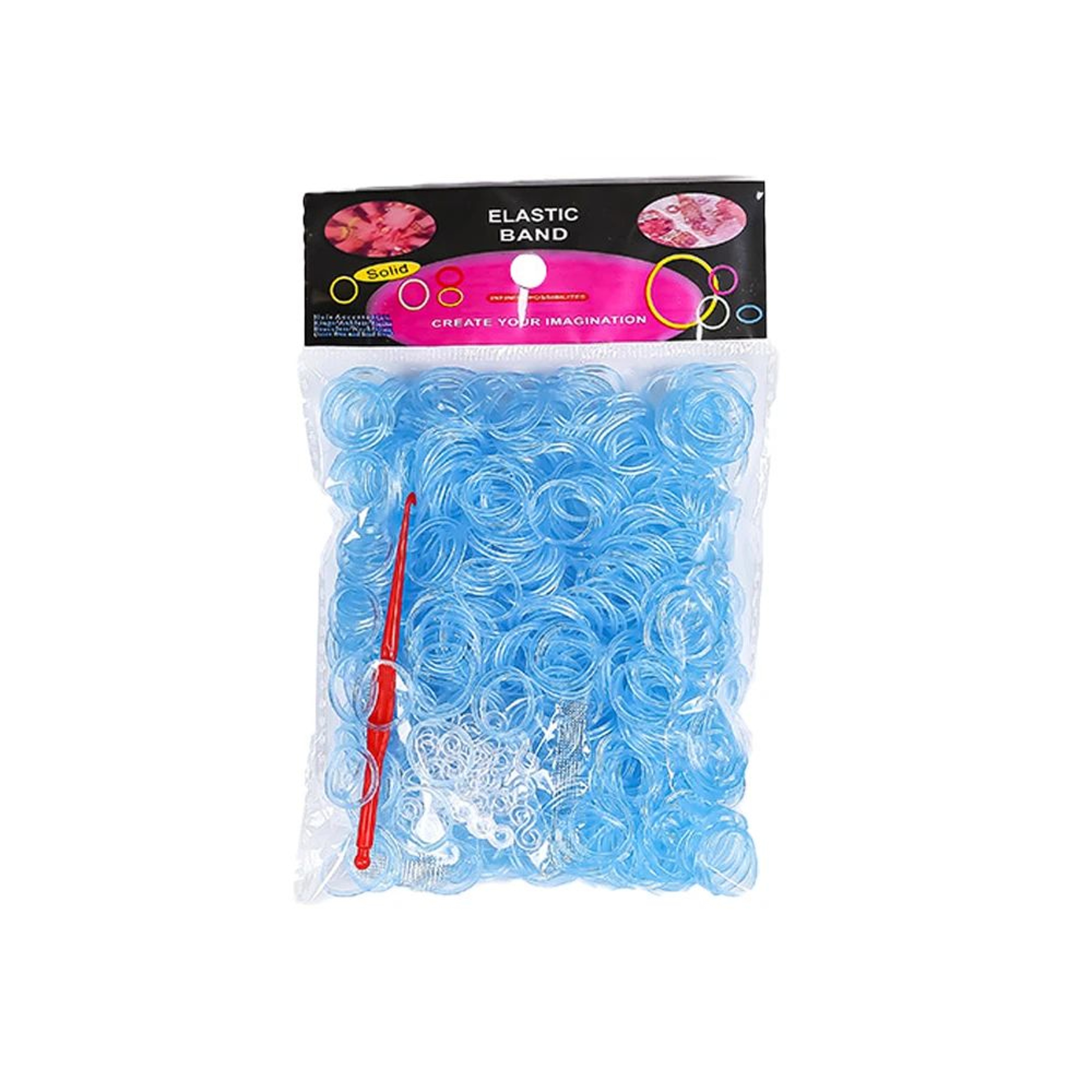 600 Pcs Colorful Loom Bands DIY Bracelet Making Craft Kit For Kids 7