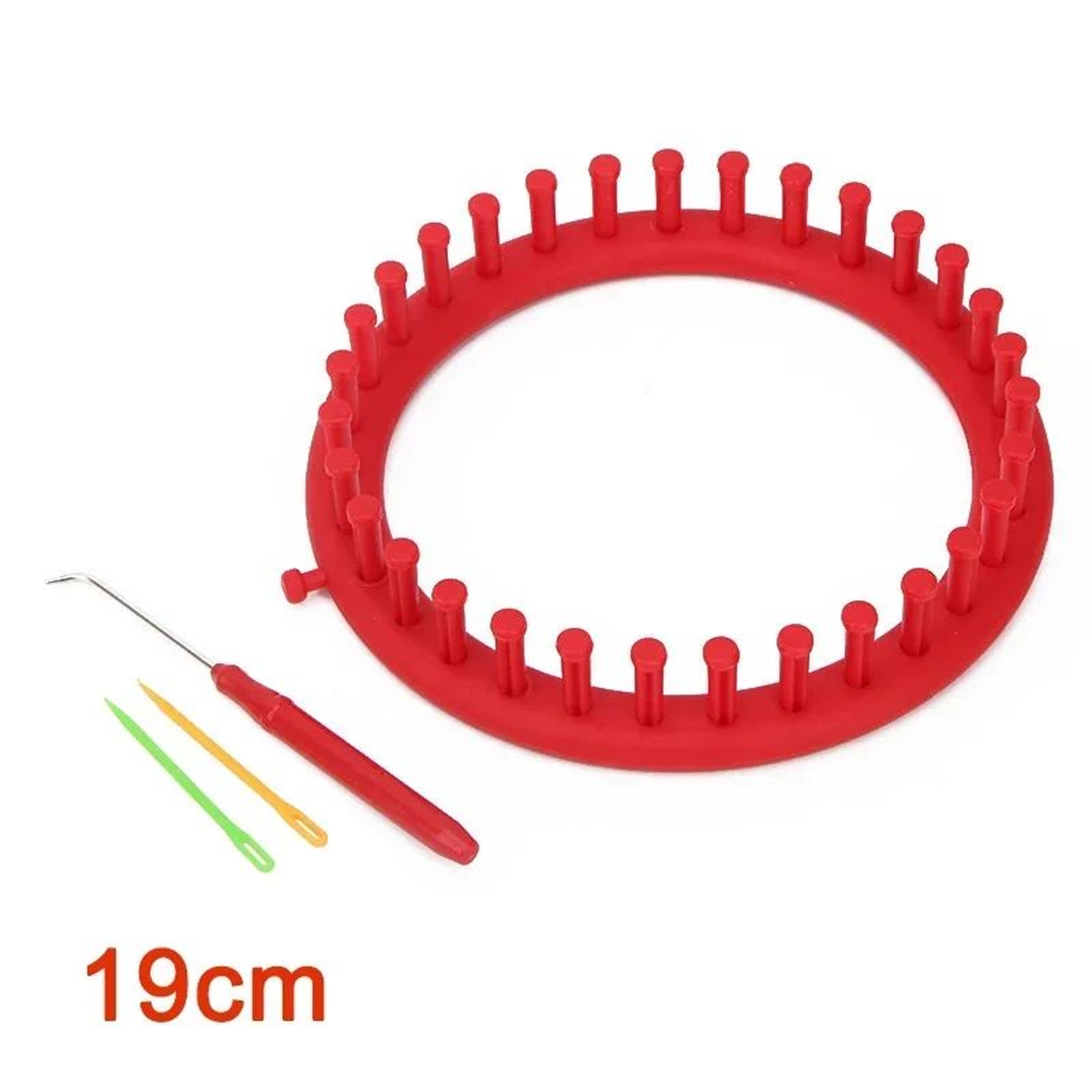 Round And Rectangle Knitting Loom Set For Hats Scarves And DIY Crafts 16