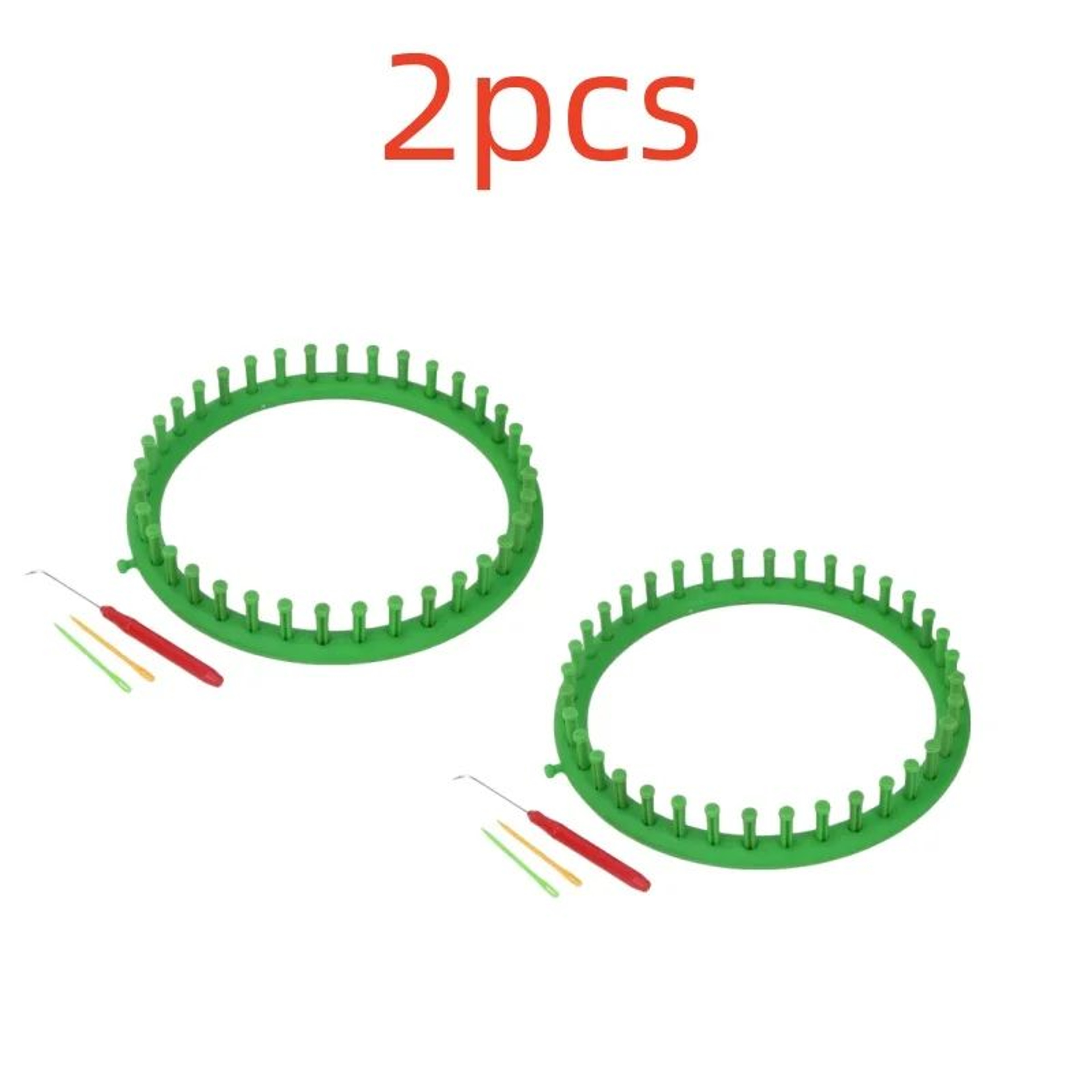 Round And Rectangle Knitting Loom Set For Hats Scarves And DIY Crafts 18