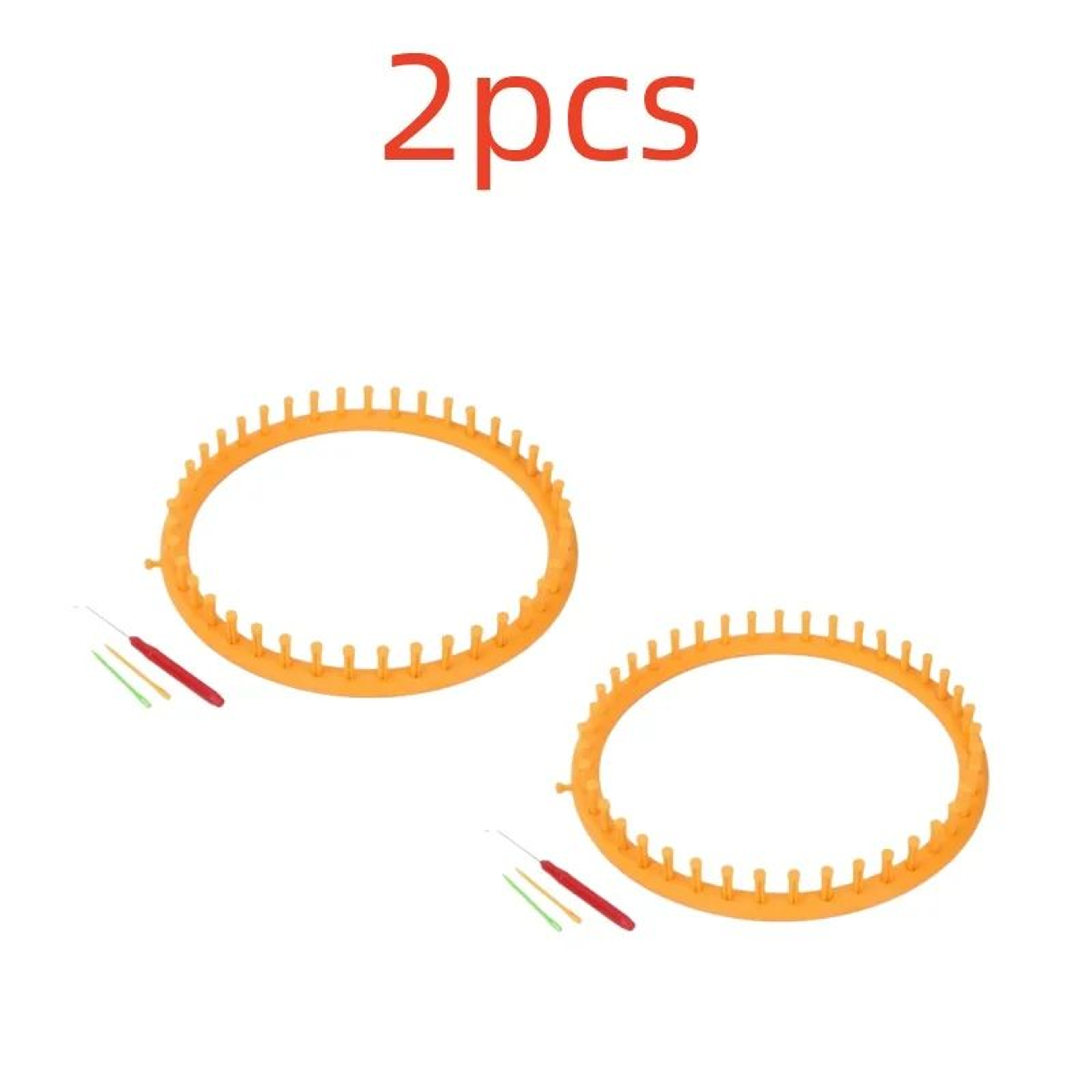 Round And Rectangle Knitting Loom Set For Hats Scarves And DIY Crafts 19