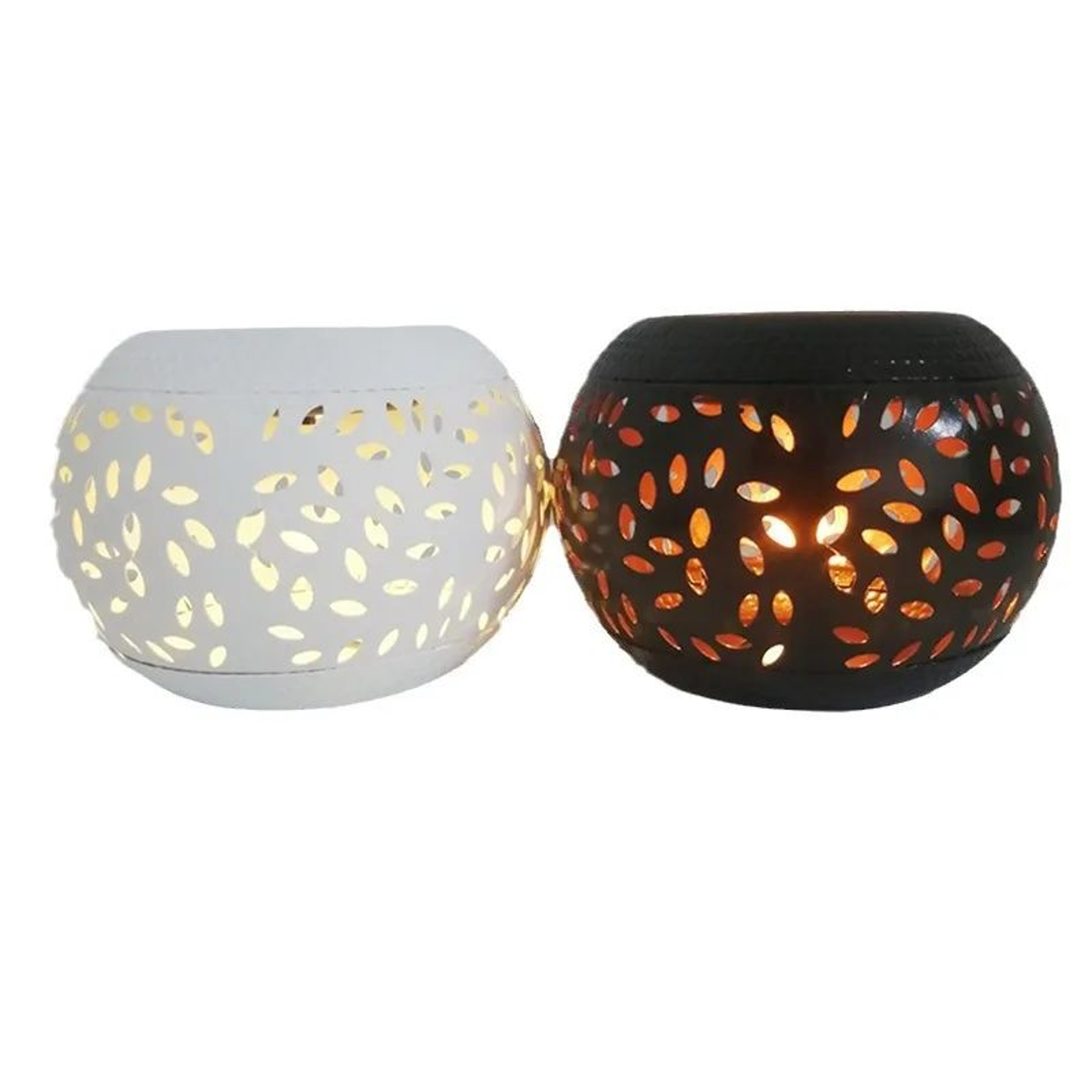 Solar Ceramic Pot Light Color Changing Waterproof Garden Lamp 4