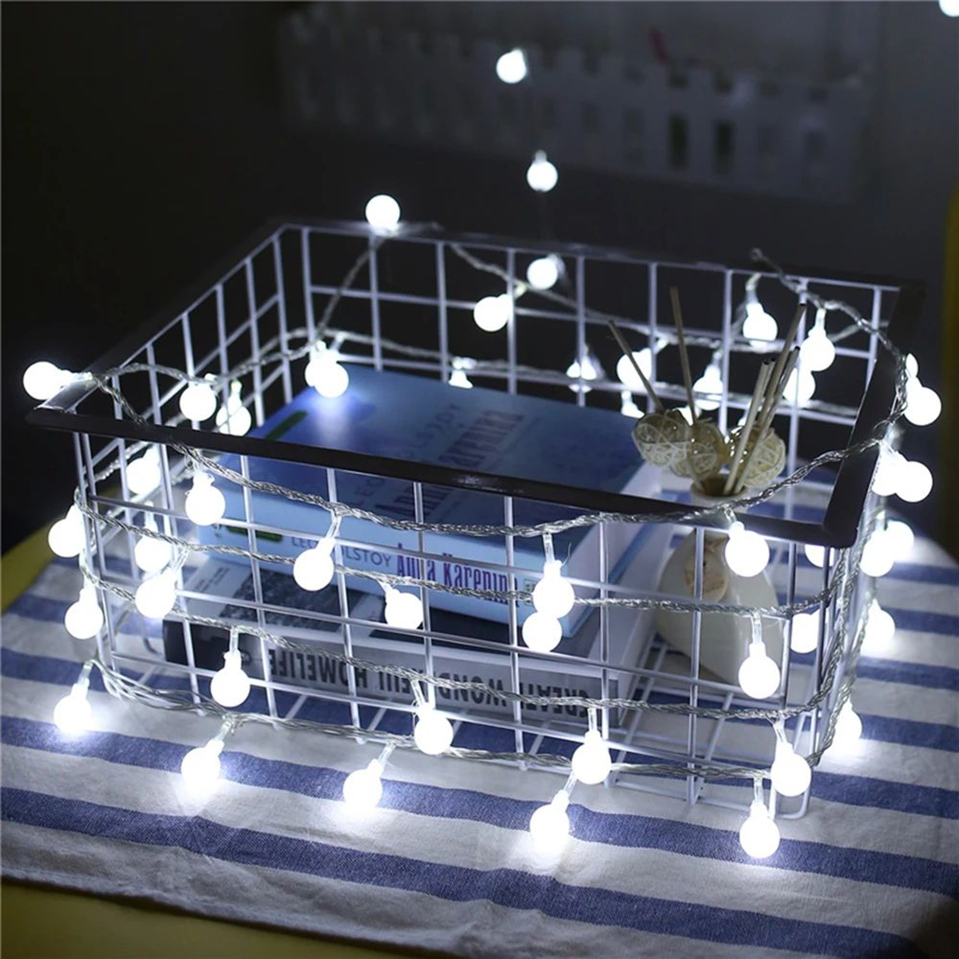USB Or Battery Powered LED Globe String Lights For Indoor And Outdoor Decor 2