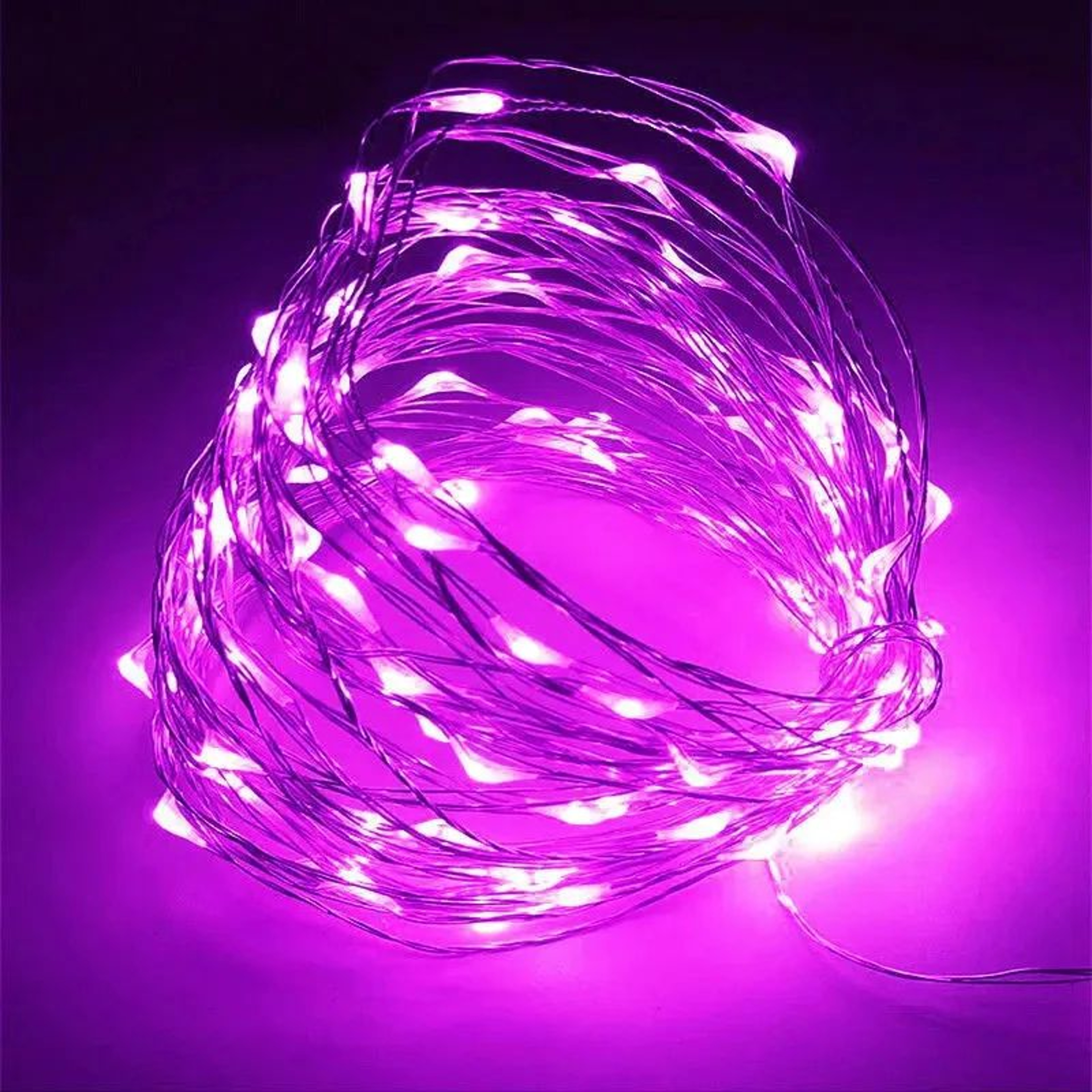 Battery Powered LED Copper Wire Fairy String Lights 1 Pack 13