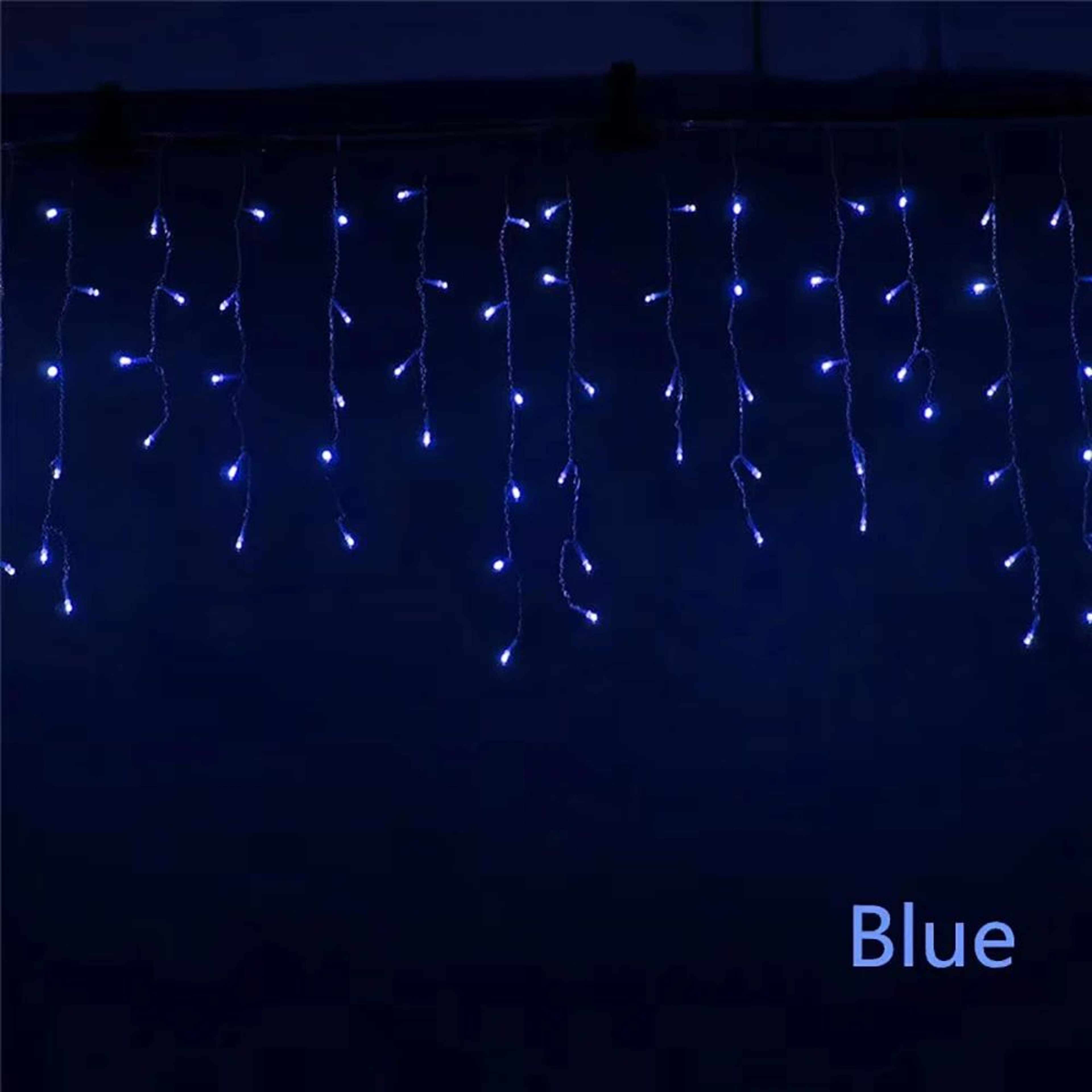 5M Waterproof LED Icicle String Lights For Christmas And Outdoor Eaves 7