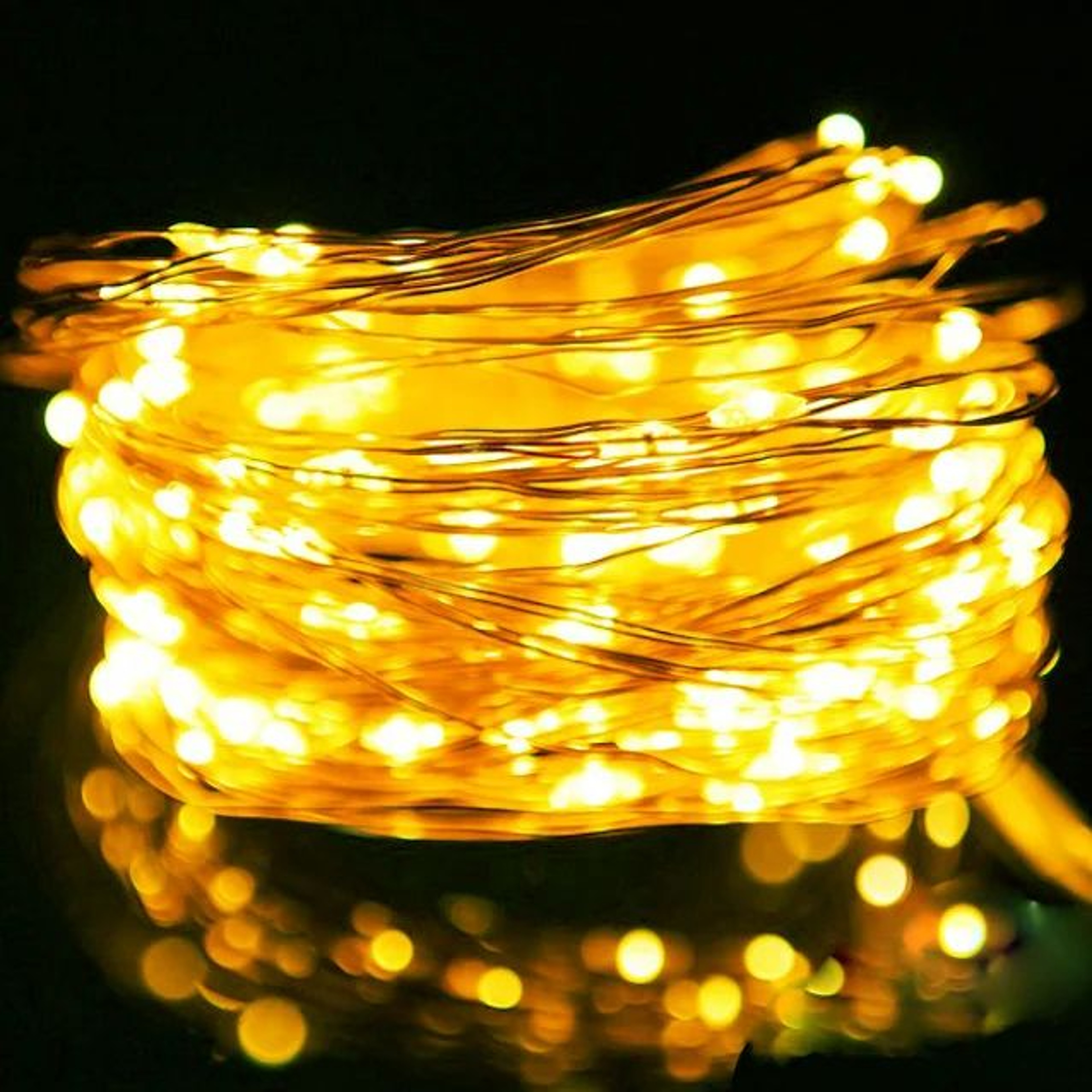 5M 10M Waterproof Copper Wire LED Fairy String Lights 6