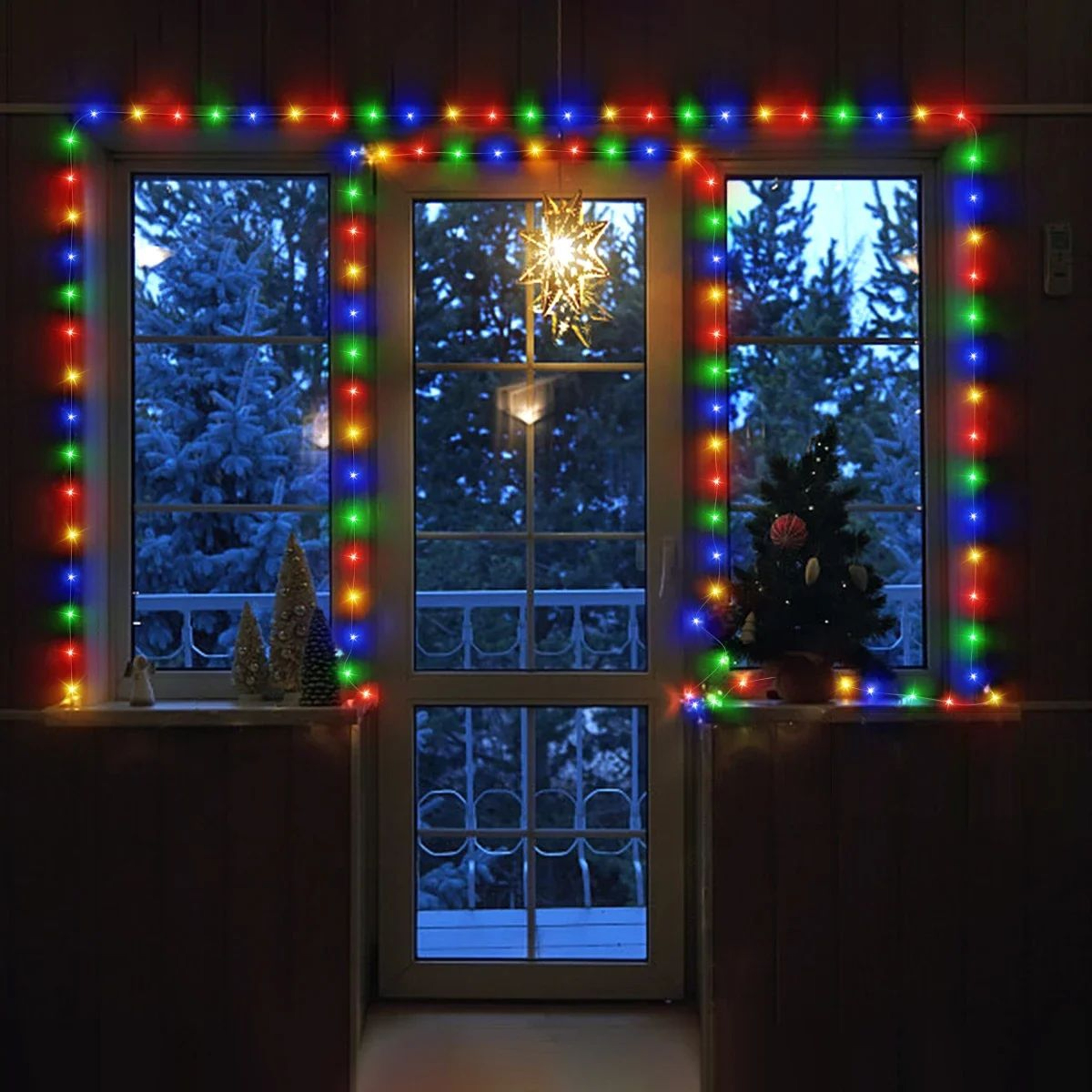 Dream Color LED String Lights With 8 Modes For Christmas And Outdoor Decor 4